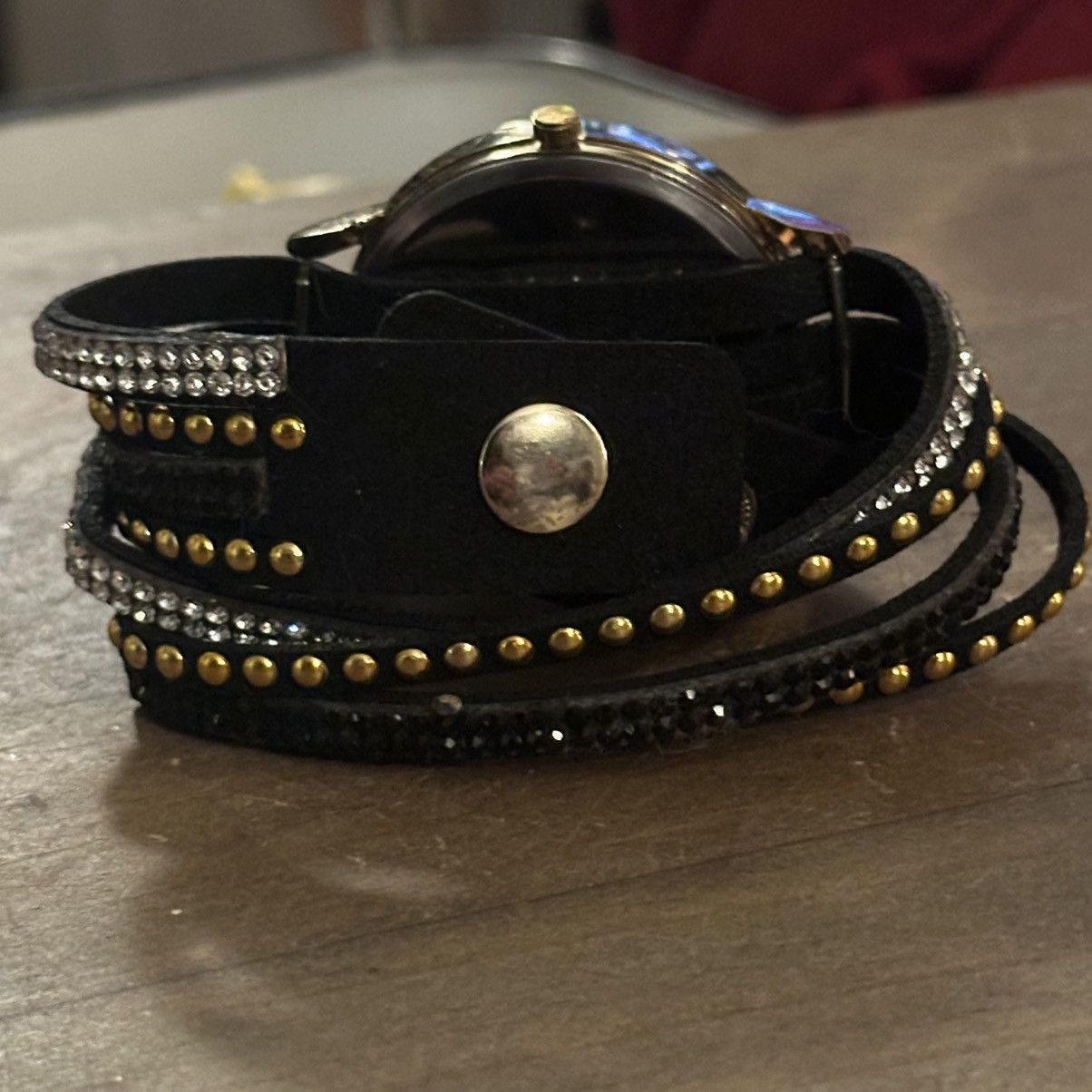 Other Sugar skull embellished wrap band watch Size ONE SIZE - 6 Thumbnail