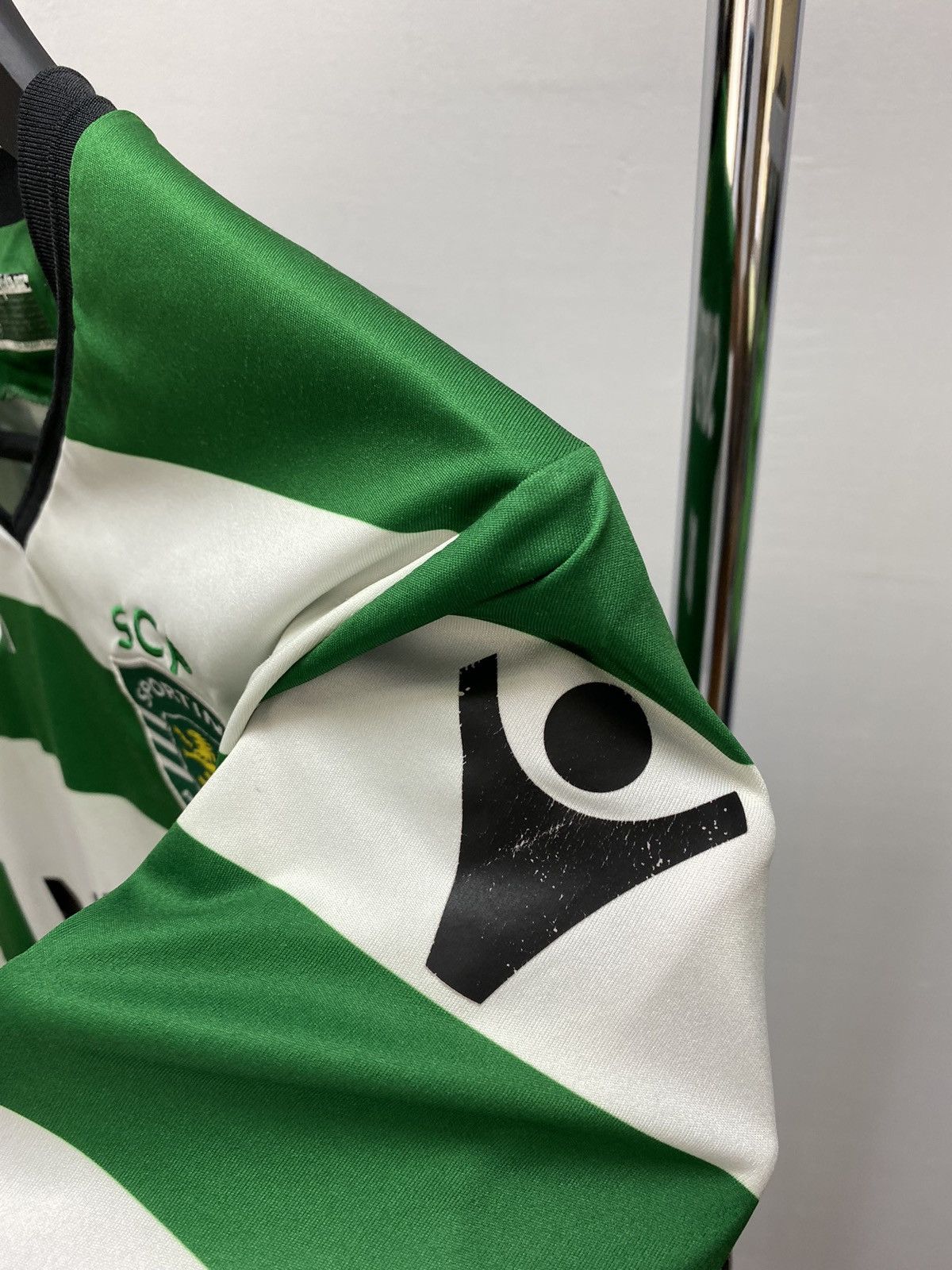 Macron Sporting Macron Home 2015 2016 #88 Doumbia Soccer Jersey Size US L / EU 52-54 / 3 - 17 Thumbnail