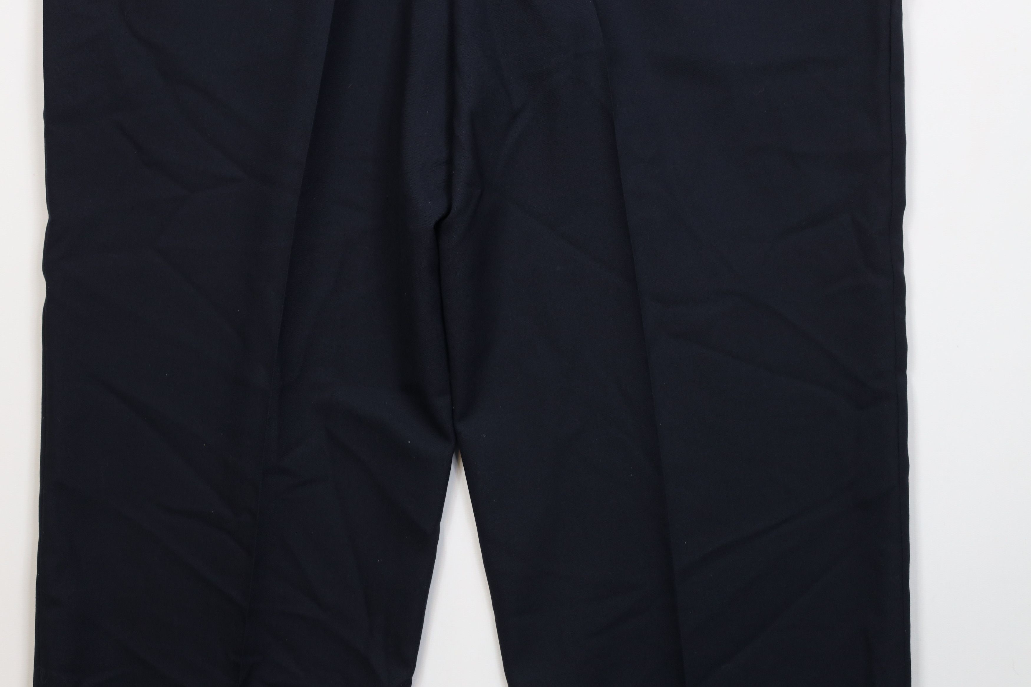 Vintage Vintage 90s Streetwear Wool Knit Wide Leg Chino Pants Blue Size US 38 / EU 54 - 12 Thumbnail