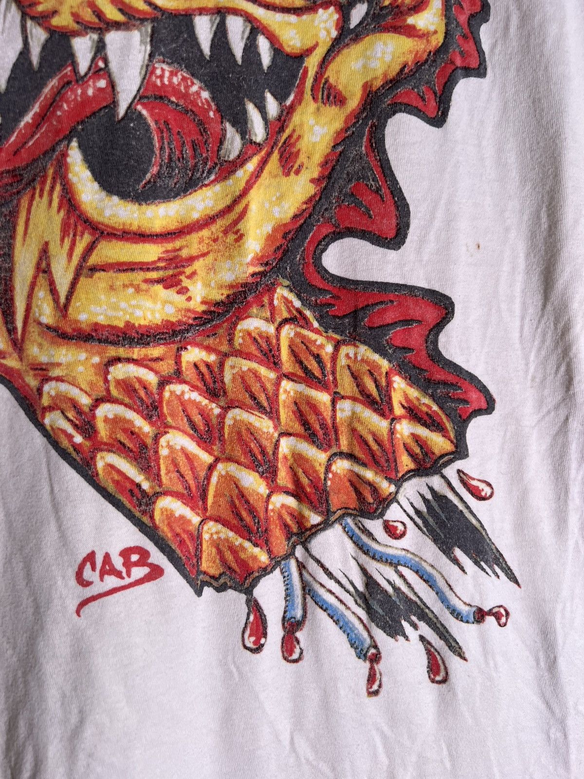 Vintage Y2K 2000’s VTG Vintage Santa Cruz Monster Claw Retro T Shirt Size US L / EU 52-54 / 3 - 5 Thumbnail