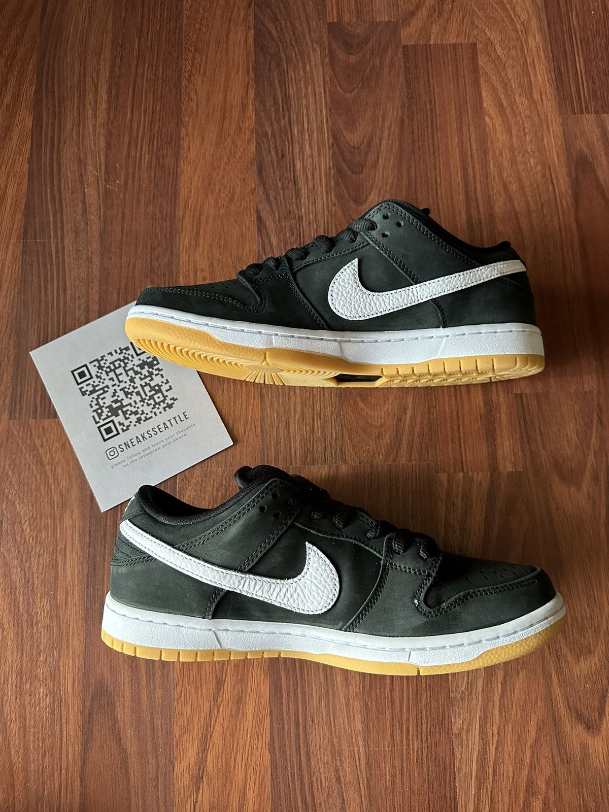 Nike Nike SB Dunk Low Pro Black Gum Size 11.5M CD2563-006 Size US 11.5 / EU 44-45 - 2 Thumbnail