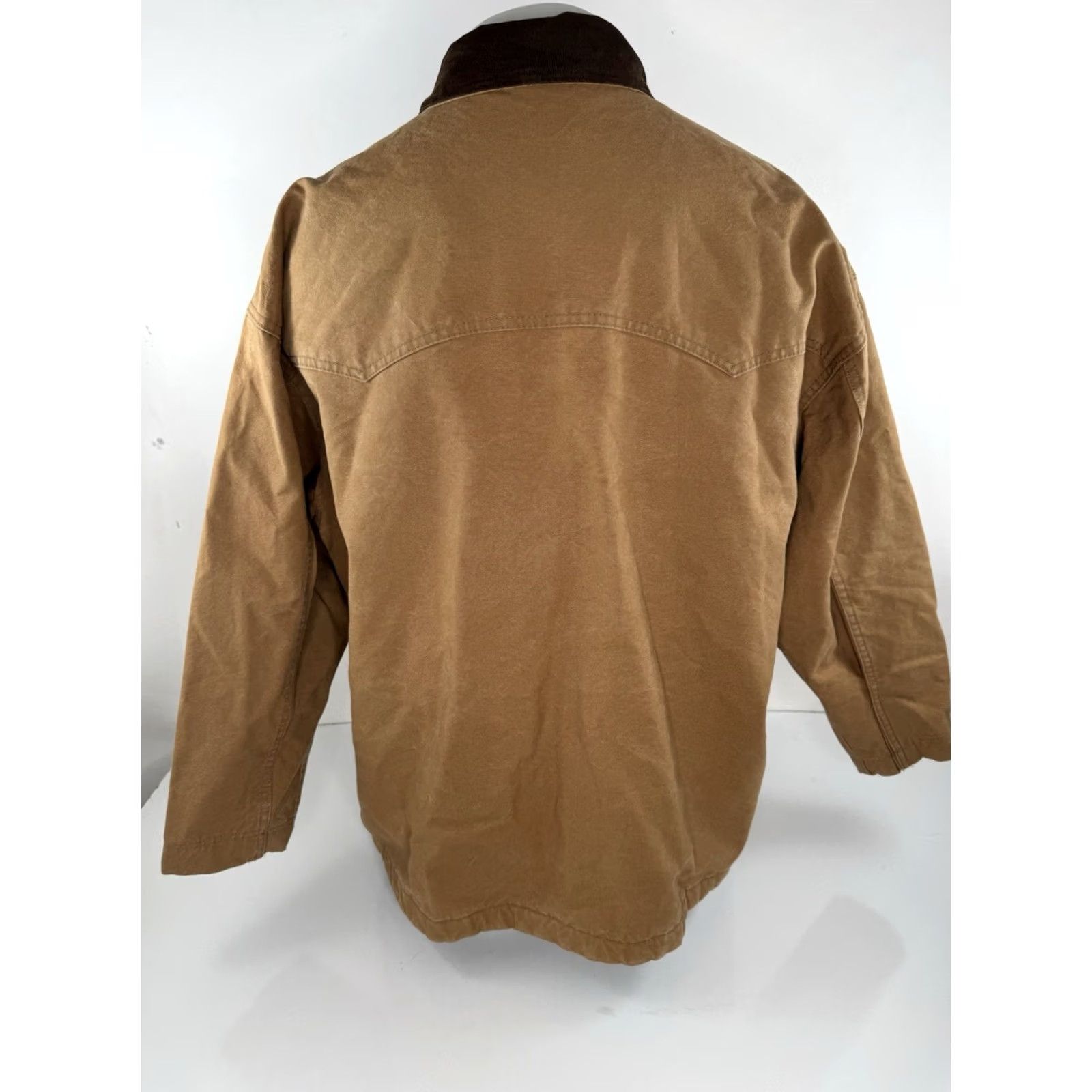 Vintage Schaefer Outfitter Short Canvas Western Jacket 2XL Brown Lined Hunting Mens Jacket Size US 39 - 3 Thumbnail