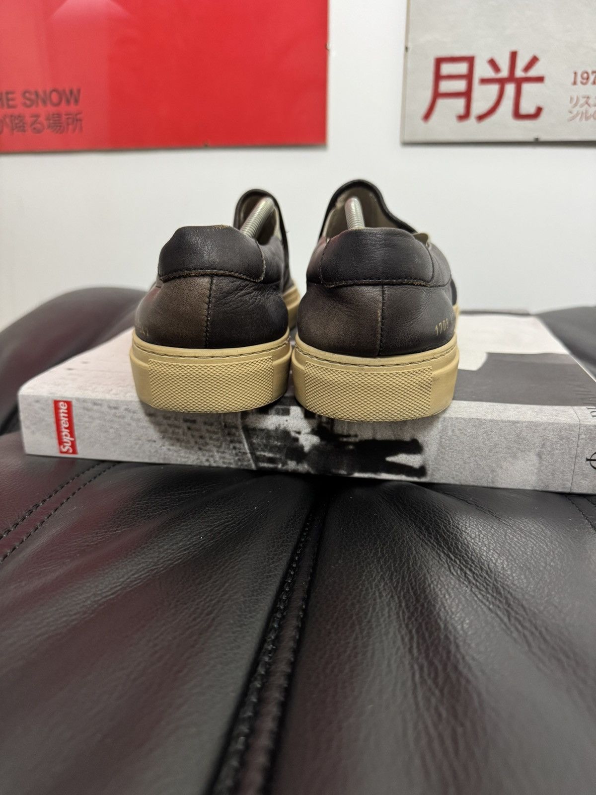 Common Projects Common Projects Low Leather Slip On Vintage Brown Casual Size US 9 / EU 42 - 5 Thumbnail