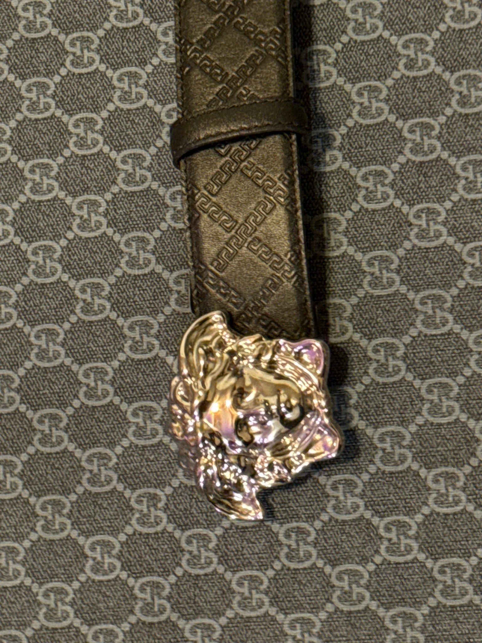 Versace CC000026 Size: 95 / Belt in Brown Size 38 - 2 Thumbnail