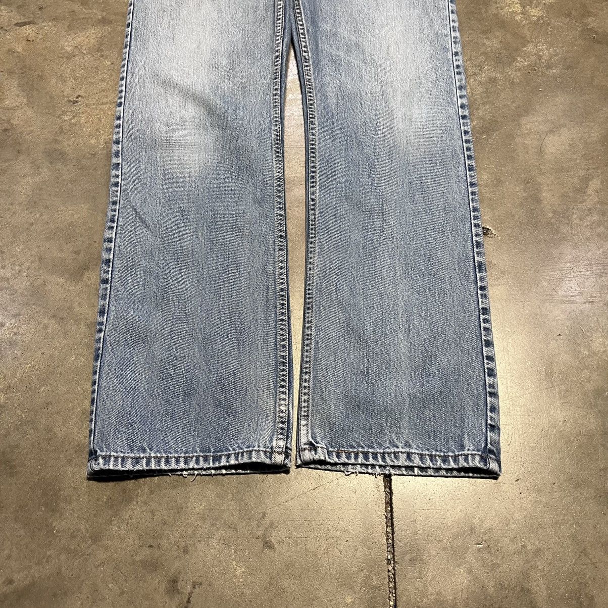 Levi's × Vintage Vintage Y2K Levis 505 Denim Jeans Light Wash Western Cowboy Size US 36 / EU 52 - 9 Thumbnail