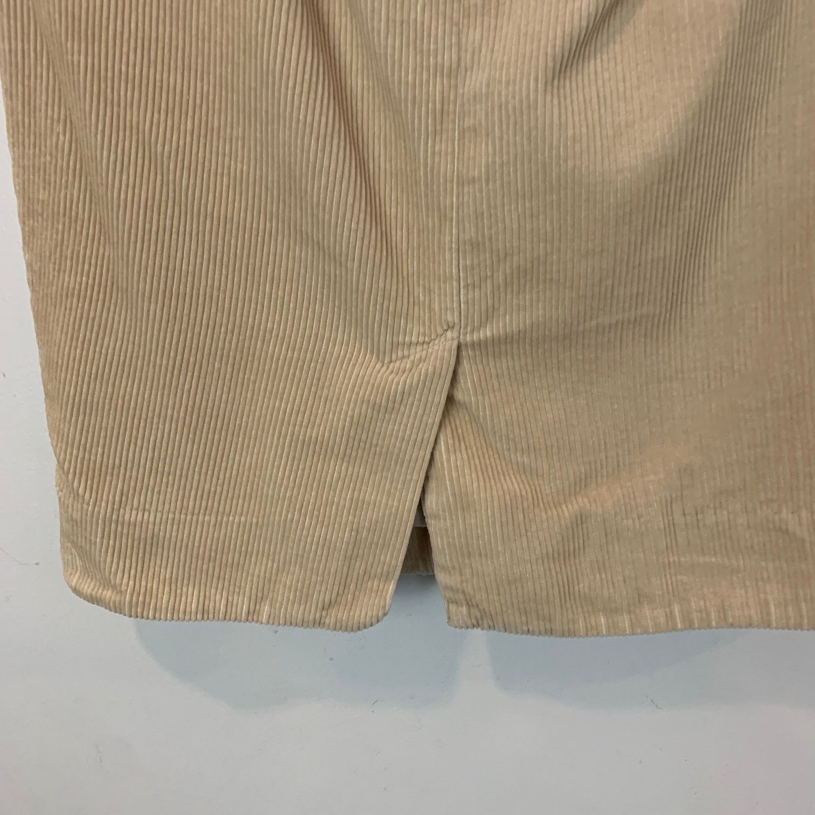 Anthropologie Anthropologie Maeve Beige Tan Corduroy Pencil Skirt 0 XS Size 25" / US 0 / IT 36 - 3 Thumbnail