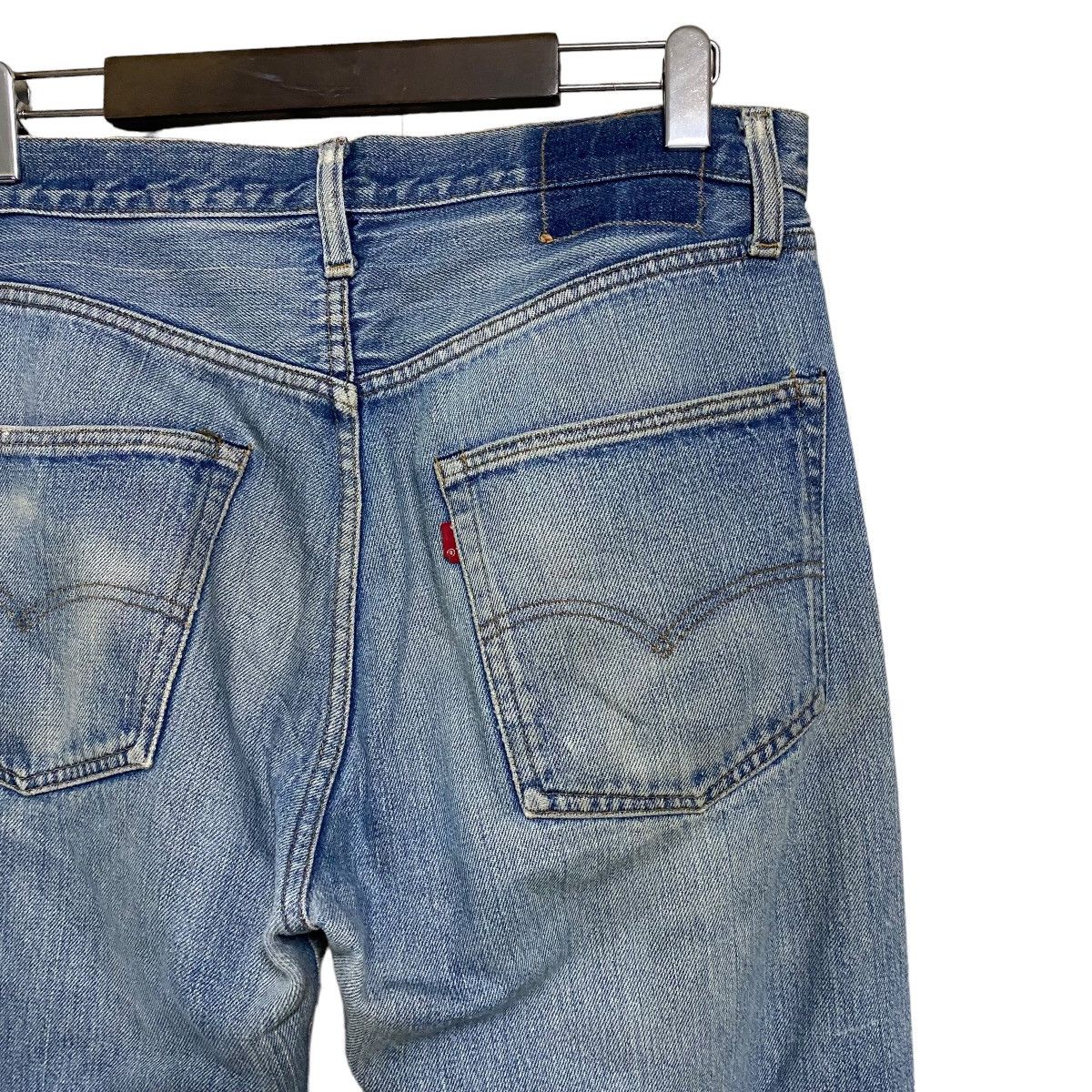 Levi's Vintage 70s Levis 501 Redline Jeans Button 6 Distressed Size US 32 / EU 48 - 12 Thumbnail