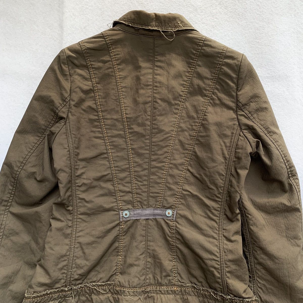 Marithe + Francois Girbaud Marithe Francois Girbaud Deconstructed Military Coat Size M / US 6-8 / IT 42-44 - 9 Thumbnail
