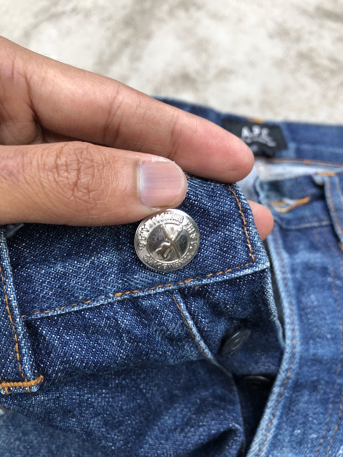 A.P.C. × Vintage SELVEDGE APC VINTAGE DENIM Size US 26 / EU 42 - 5 Thumbnail
