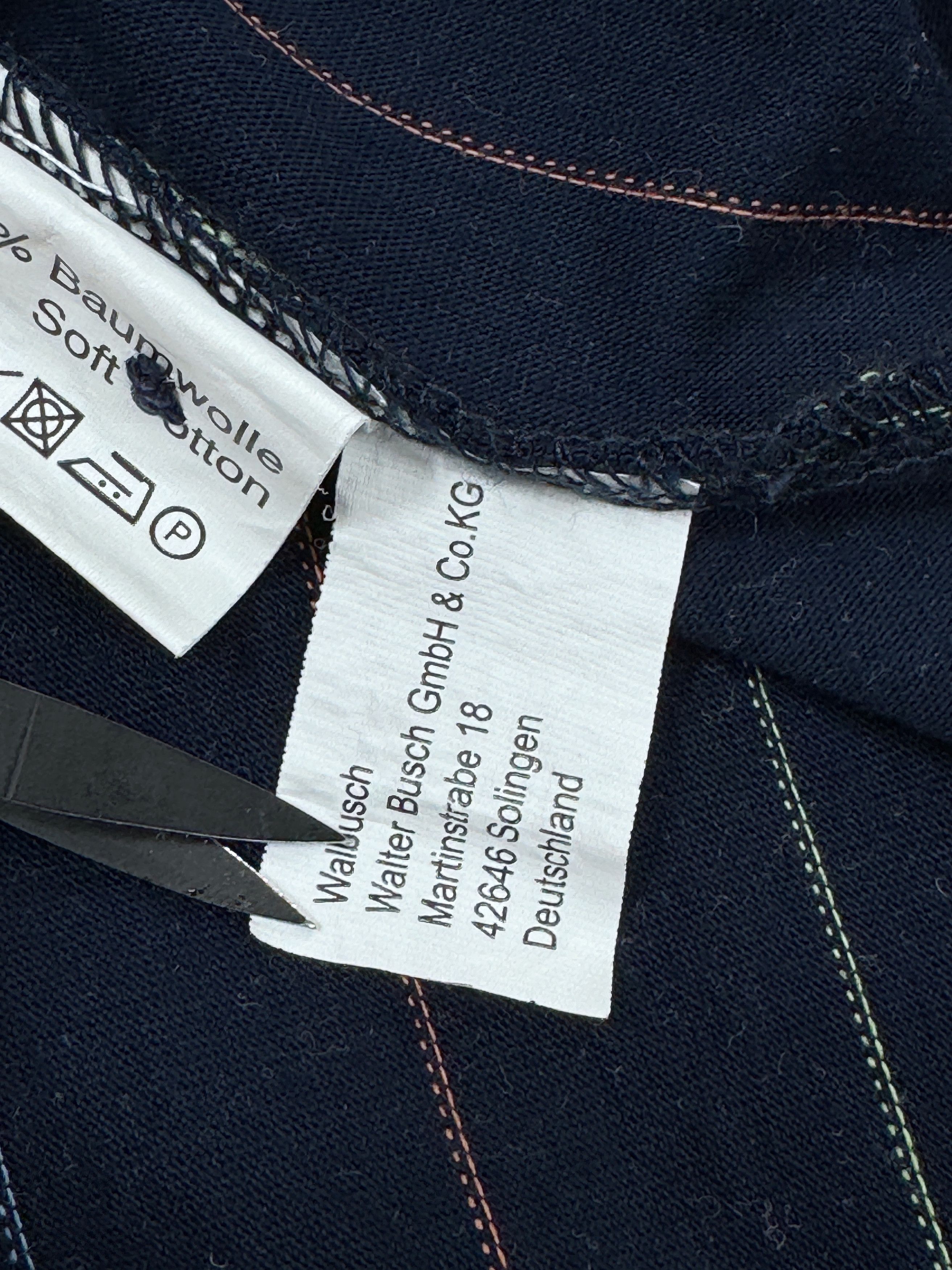 Vintage Vintage Francesco Morri Polo T-Shirt Navy Blue & Striped Size US M / EU 48-50 / 2 - 10 Thumbnail