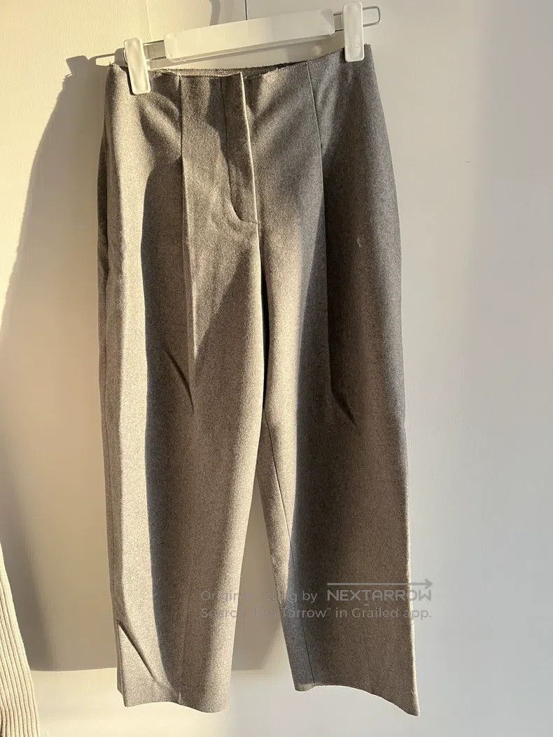 Acne Studios Acne Studios Gray Wool Pants Size 42" / US 20 - 1 Thumbnail