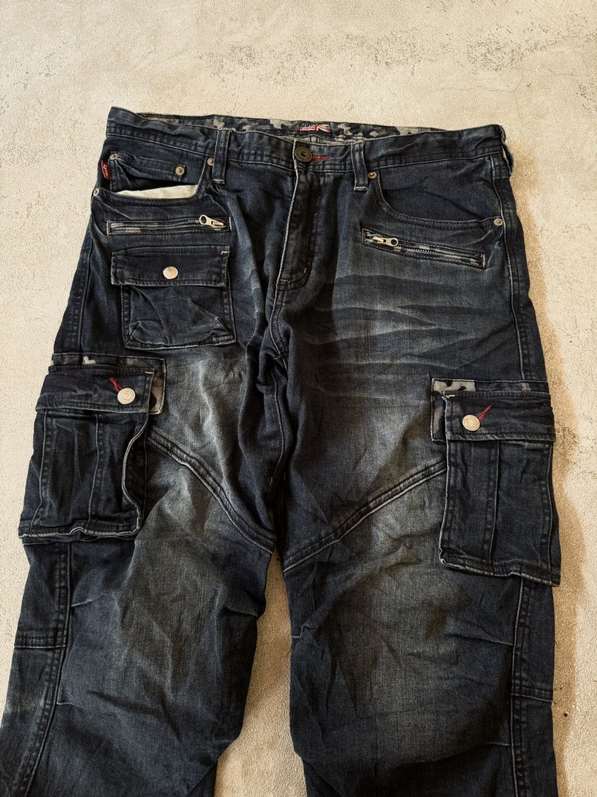 Hysteric Glamour Y2k Lyric Cargo Short Jeans Size US 33 - 4 Thumbnail