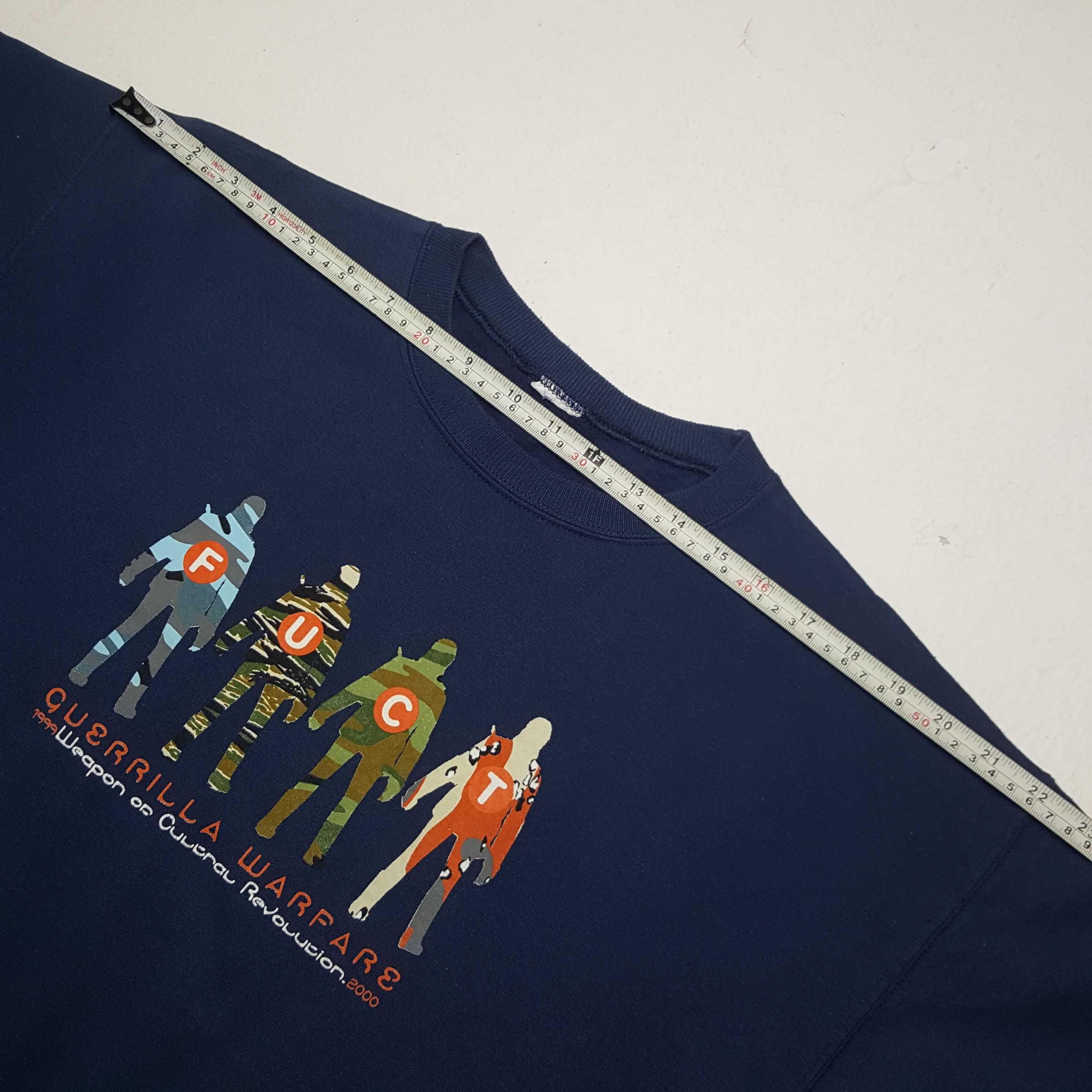 FUCT × Vintage Vintage Fuct X Champion Military Streetwear Sweatshirt Size US M / EU 48-50 / 2 - 5 Thumbnail
