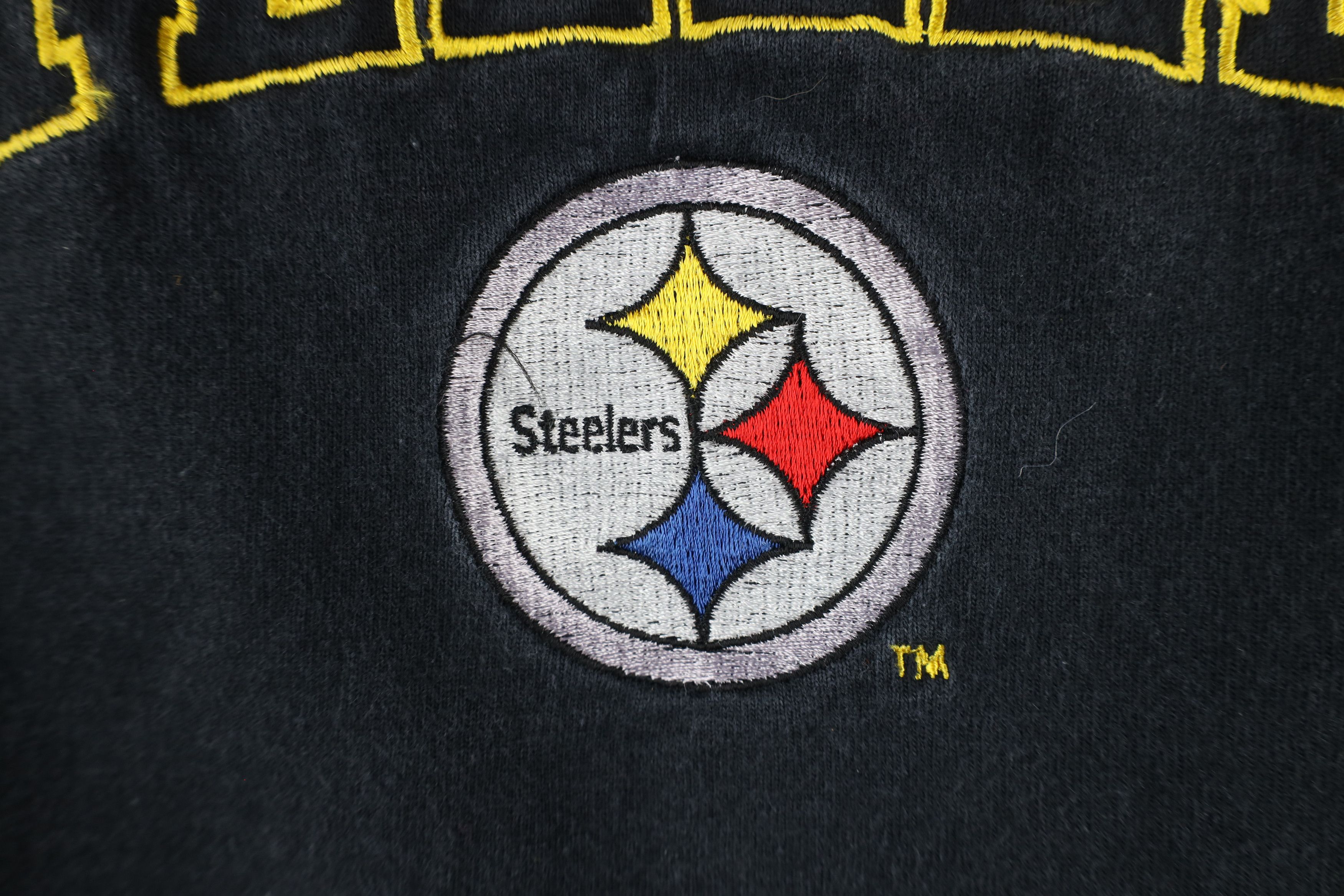 Vintage Vintage 90s Pittsburgh Steelers Football T-Shirt Cotton USA Size US L / EU 52-54 / 3 - 6 Thumbnail