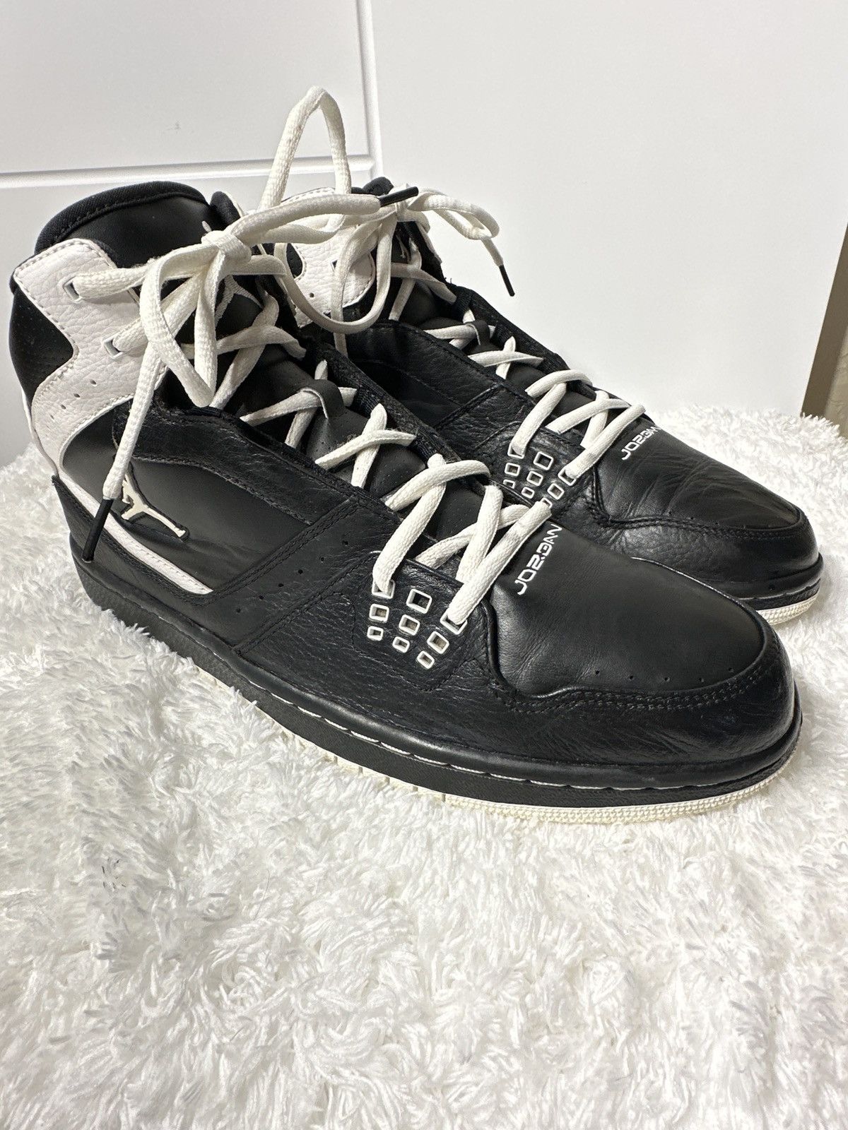 Jordan Brand Nike Air Jordan Flight 1 Basketball Black Shoes Size US 10.5 / EU 43-44 - 1 Thumbnail