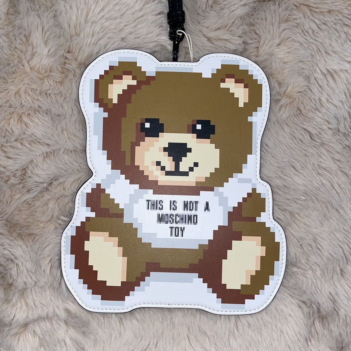Moschino Moschino Runway The Sims Pixel Teddy Bear Crossbody Bag Size ONE SIZE - 10 Thumbnail