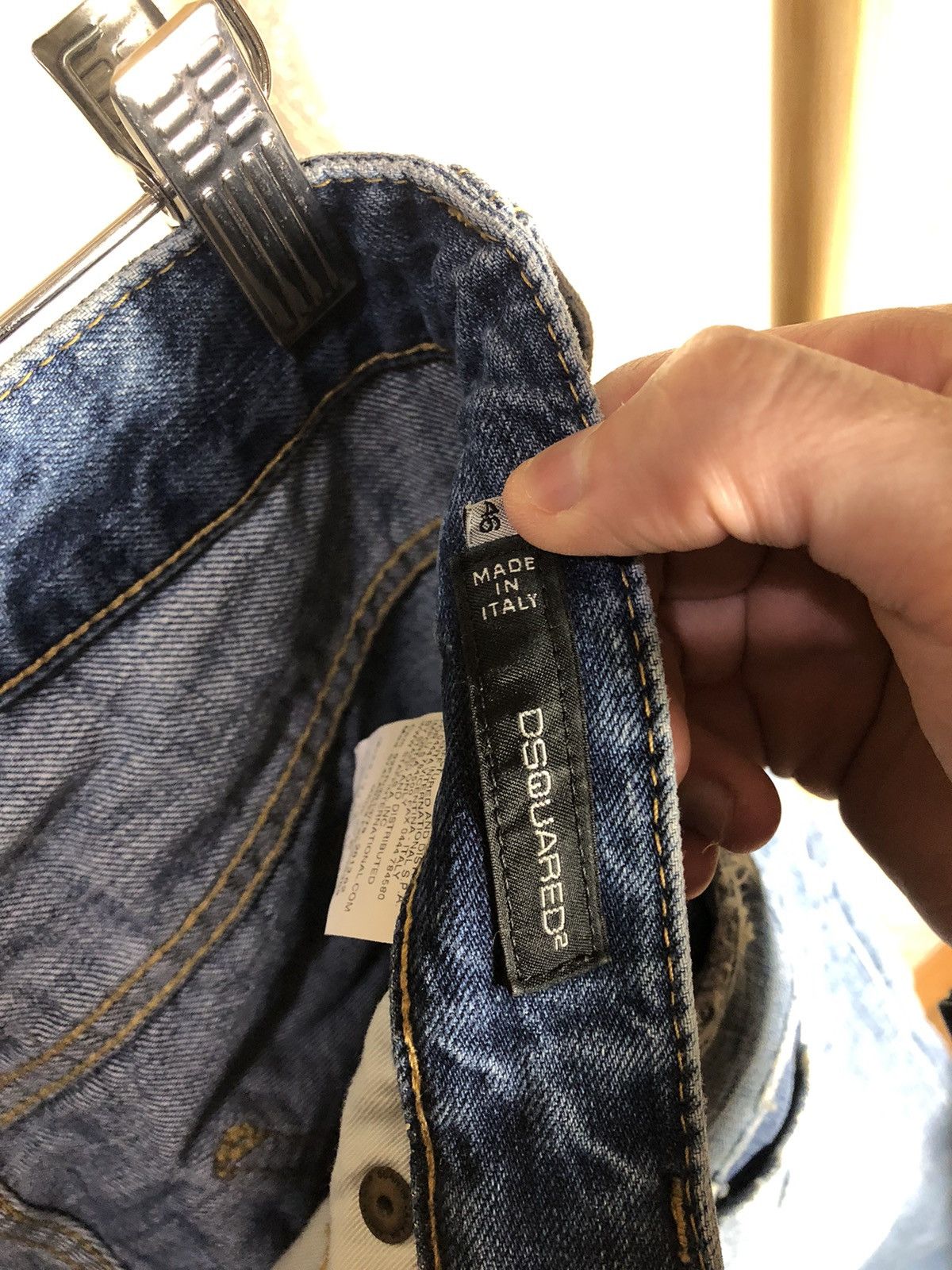 Dsquared2 × Vintage VERY RARE DSQUARED2 DENIM JEANS ITALIAN DESIGNER PANTS DELUX Size US 33 - 5 Thumbnail