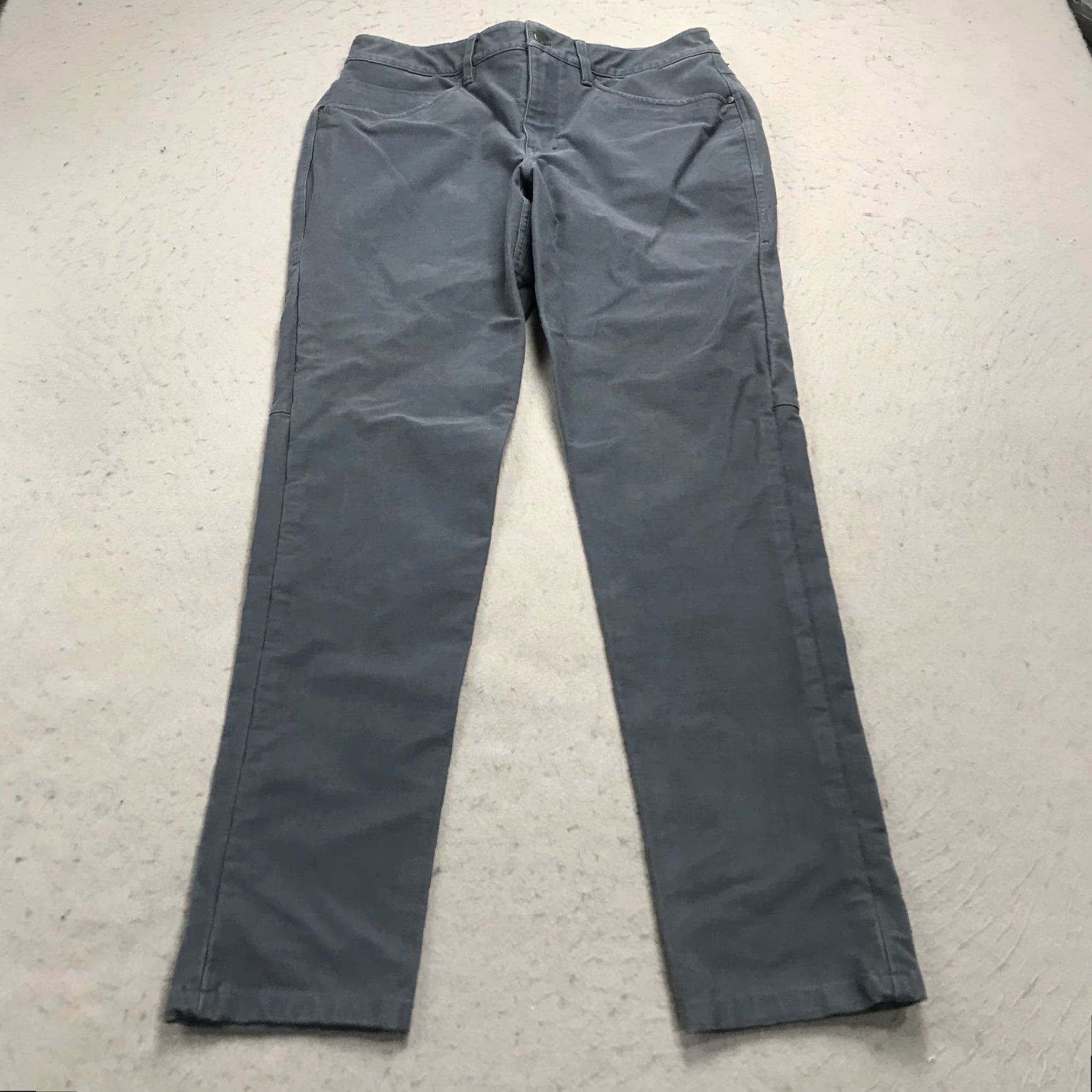 Lululemon Lululemon Pants Mens 31x31 Slim Fit Chino Cotton Logo Blue 5-Pocket Design Flat Front Casual Utilitech City Logo Size US 31 - 2 Thumbnail