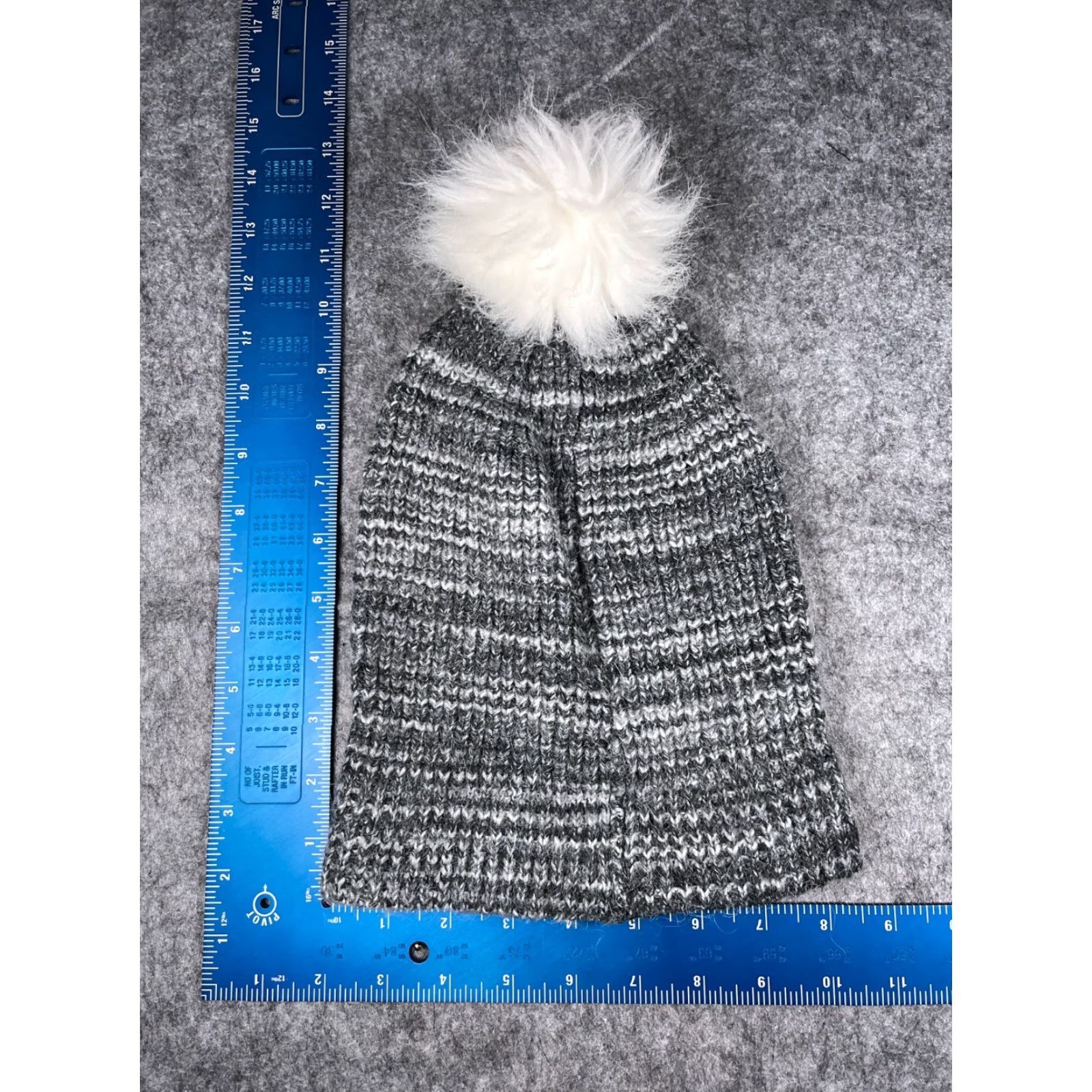 Old Navy Old Navy Beanie Hat Adult M Black Acrylic Knit Beanie, Unisex, Ski Theme, Adjustable, Lightweight, Fall Winter, Mens Womens Size ONE SIZE - 4 Thumbnail