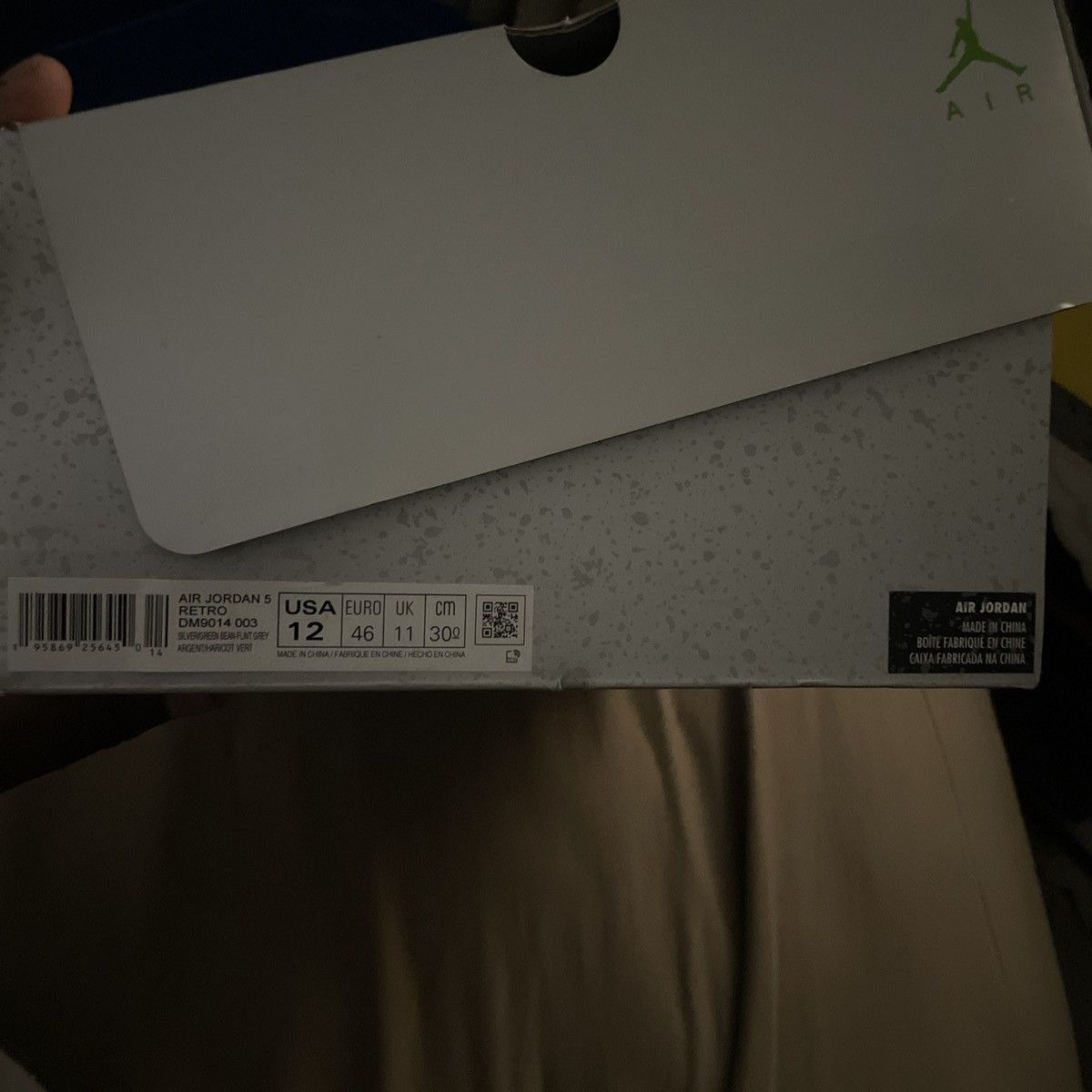 Jordan Brand Retro 5 Green Bean Size US 12 / EU 45 - 2 Thumbnail