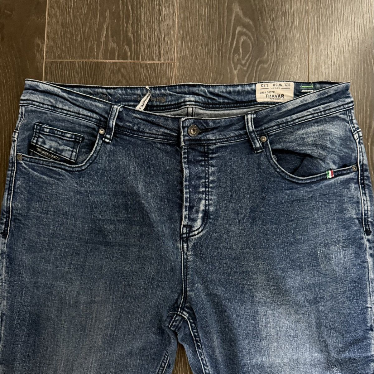 Diesel Diesel Thavar Slim Skinny Jeans Size 38 Size US 38 / EU 54 - 4 Thumbnail
