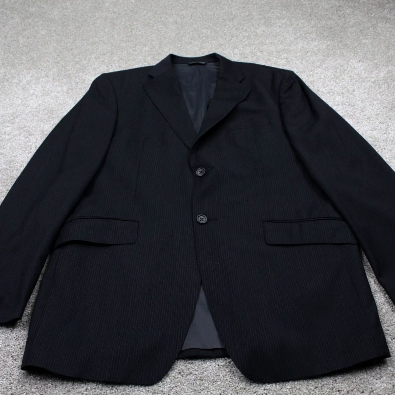 Banana Republic Banana Republic Blazer Mens 44R Blue Slim Fit Wool Jacket NWT Size 44R - 2 Thumbnail