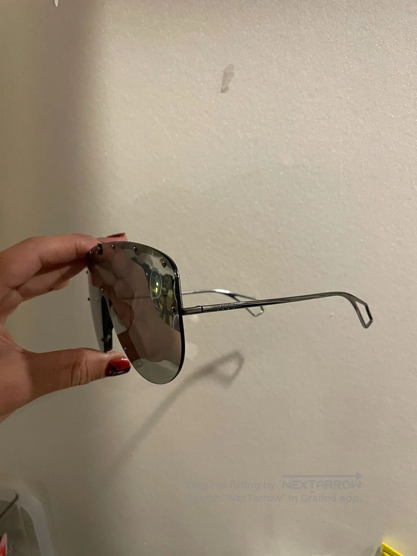 Gucci Gucci Cat 3 Retro Sunglasses. Size ONE SIZE - 3 Thumbnail