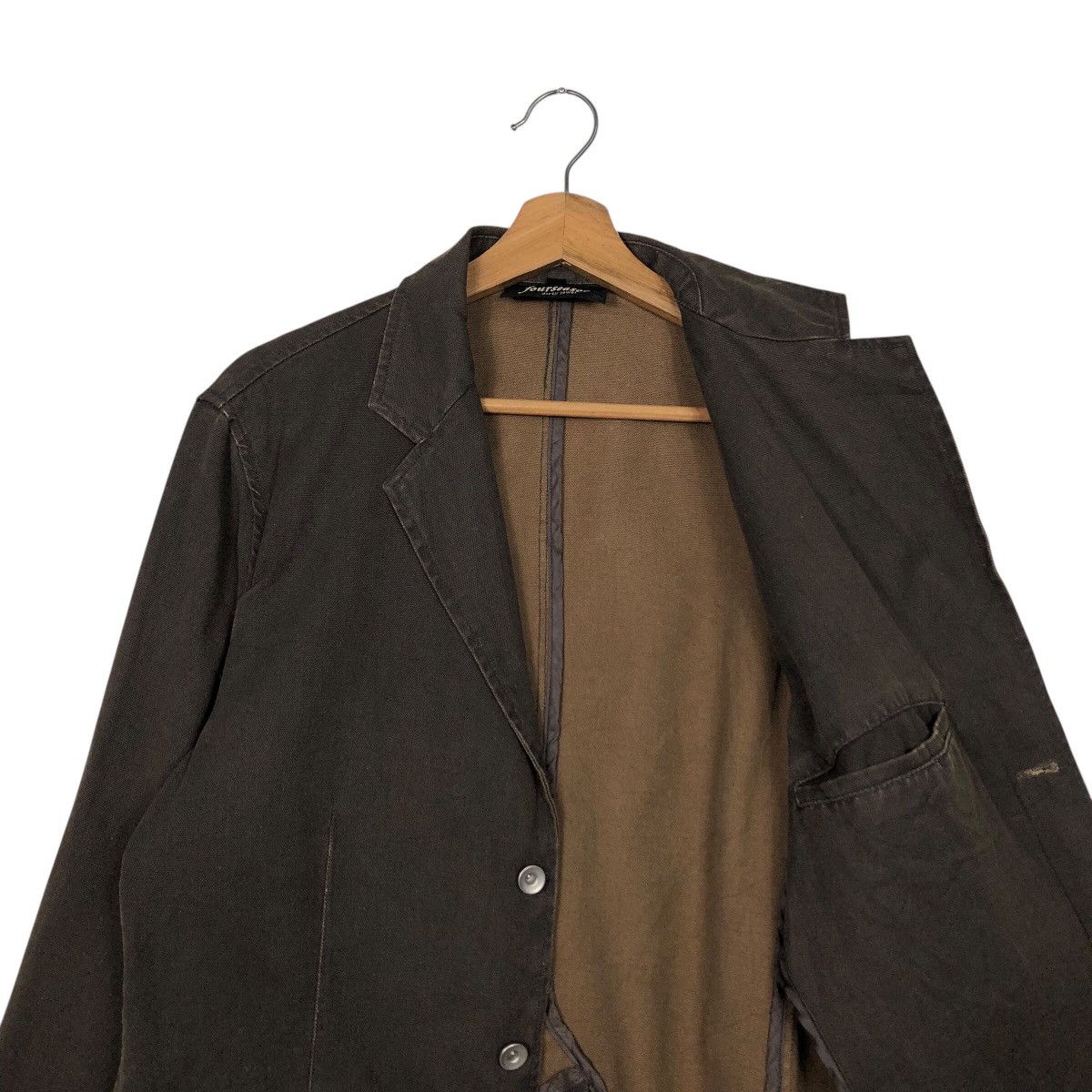 Japanese Brand 📌Vintage Chore Work Jacket Fourseason Canvas Issey Miyake Size US M / EU 48-50 / 2 - 13 Thumbnail