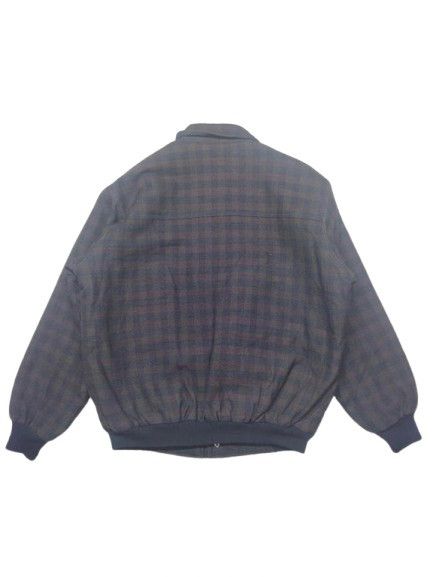 Japanese Brand × Vintage VINTAGE JAPANESSE BRAND BOMBER CHECKERED JACKET Size US L / EU 52-54 / 3 - 3 Thumbnail