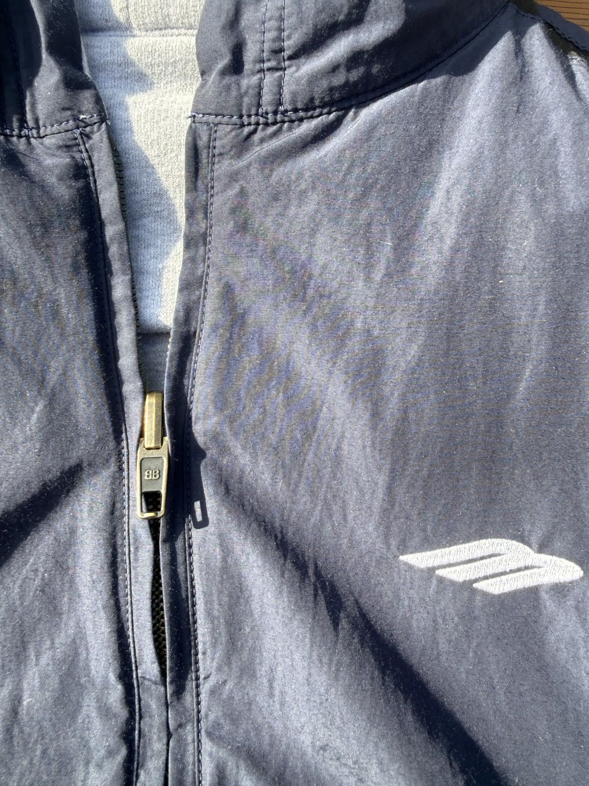 Balenciaga Balenciaga Reversible 3B jacket navy/grey size medium Size US M / EU 48-50 / 2 - 3 Thumbnail