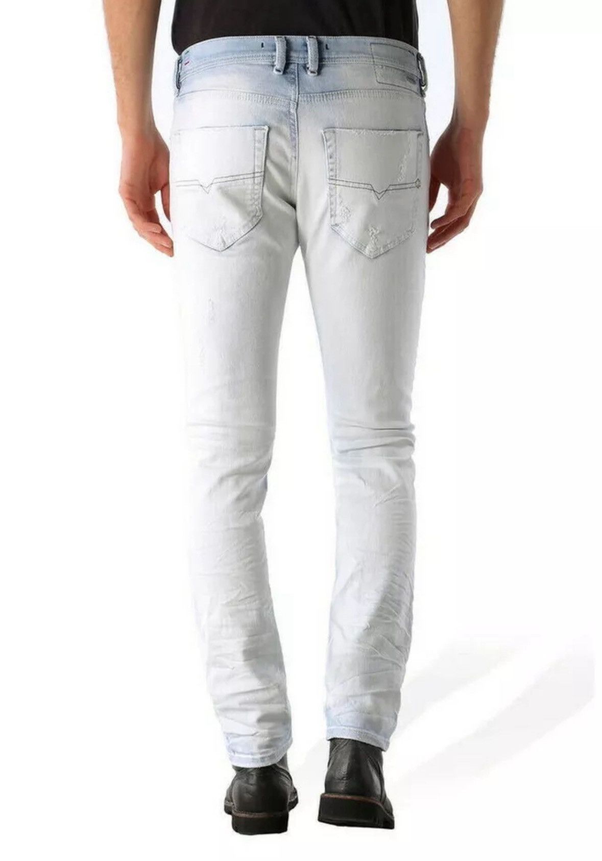 Diesel RARE Diesel Distressed Tepphar Slim Jeans Size US 31 - 11 Thumbnail
