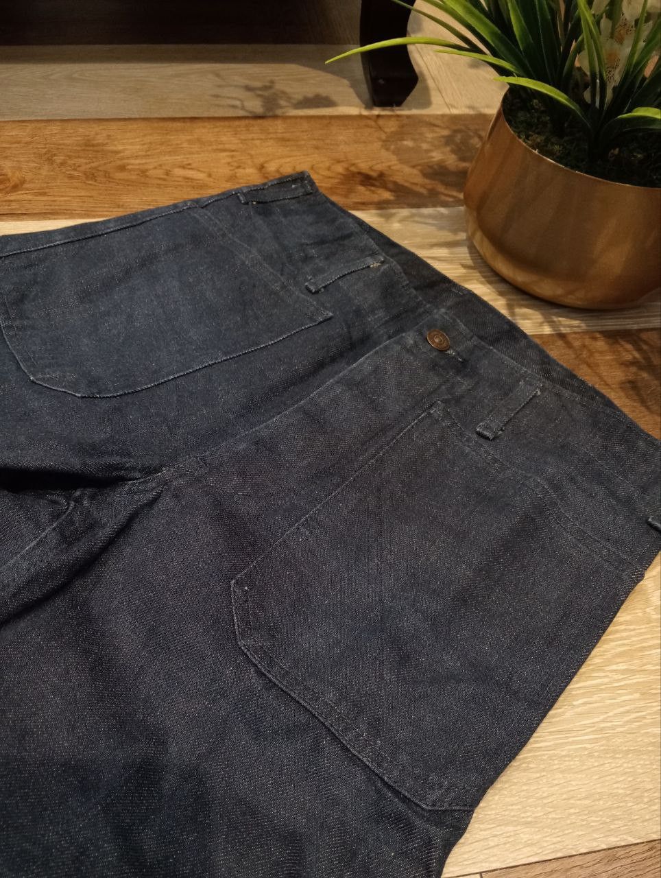 Visvim VISVIM VINTAGE DESIGN SELVEDGE BLUE DENIM FLARED PANTS Size US 31 - 4 Thumbnail
