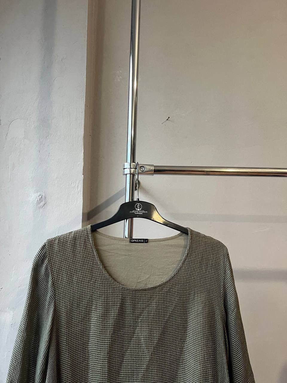 Japanese Brand GRIZAS ASYMMETRICAL JAPANESE ART AVANTGARDE DRESS SIZE L Size L / US 10 / IT 46 - 4 Thumbnail