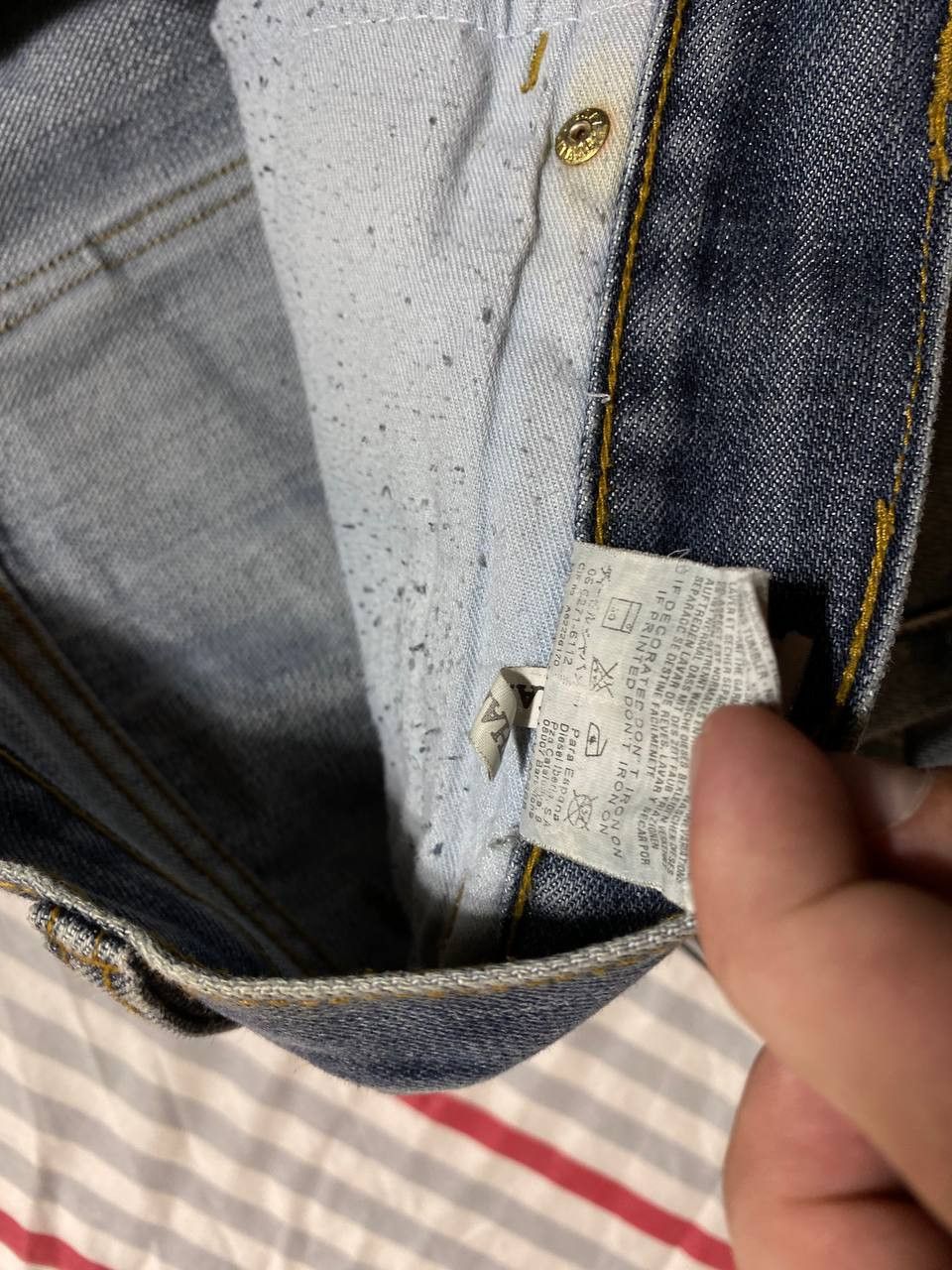 Diesel × Vintage Crazy Vintage Diesel Industries Baggy Denim Jeans Y2K Size US 34 / EU 50 - 18 Thumbnail