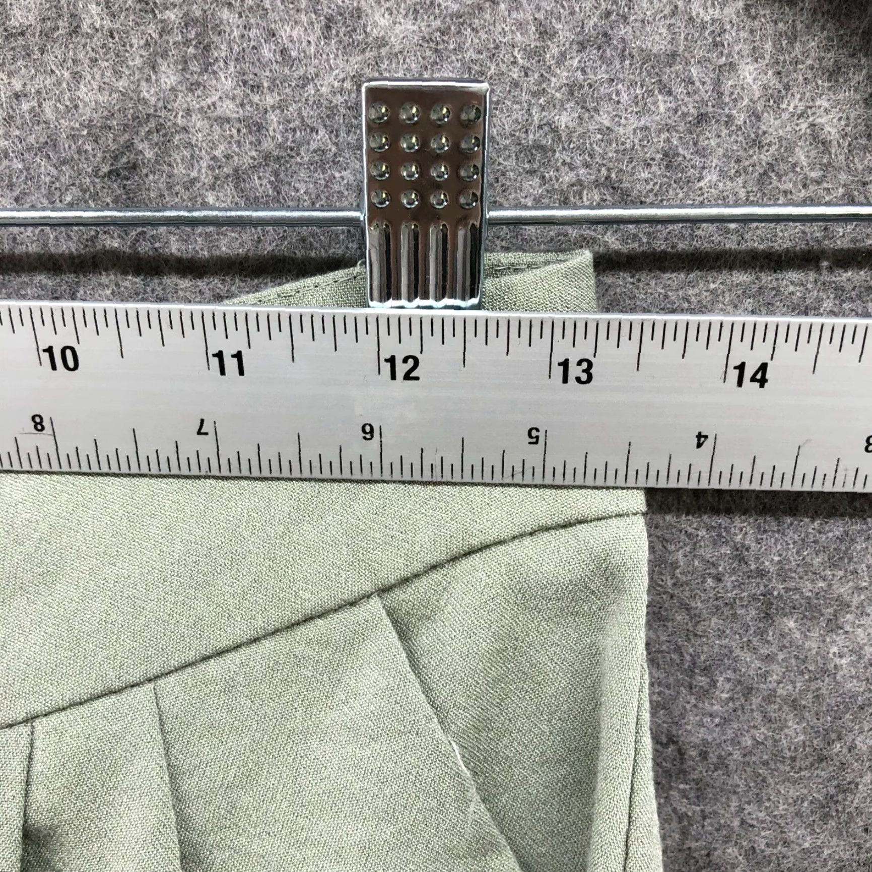 Nasty Gal Nasty Gal High Waisted Wide Leg Pants Women Sz 6 Pleated Front Lightweight Green Size 28" / US 6 / IT 42 - 6 Thumbnail