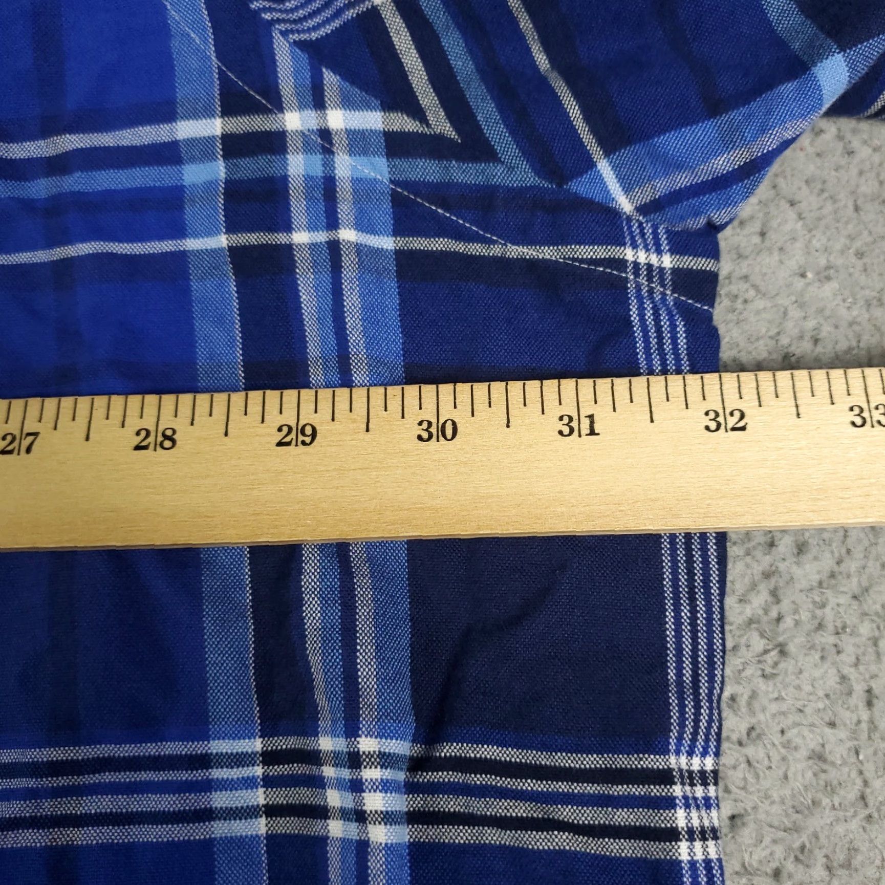 Ralph Lauren Ralph Lauren Shirt Mens Big & Tall Blue Plaid Button-Up Long Sleeve 2XB Casual Business Formal Workwear Button-Down Collar Polo Style? Size US XXL / EU 58 / 5 - 6 Thumbnail