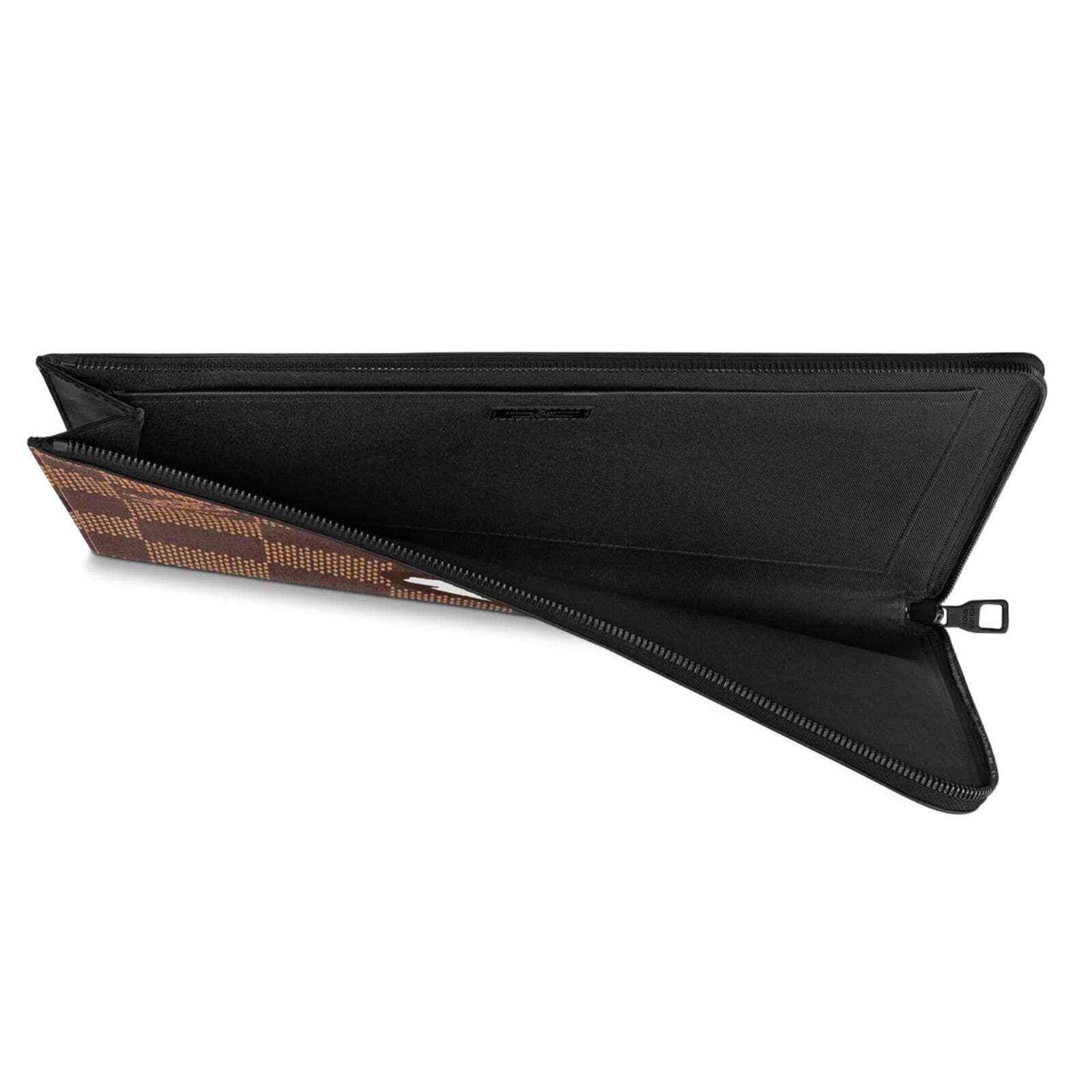 Louis Vuitton Louis Vuitton Giant Monogram Damier Ebene Clutch Bag Size ONE SIZE - 10 Thumbnail