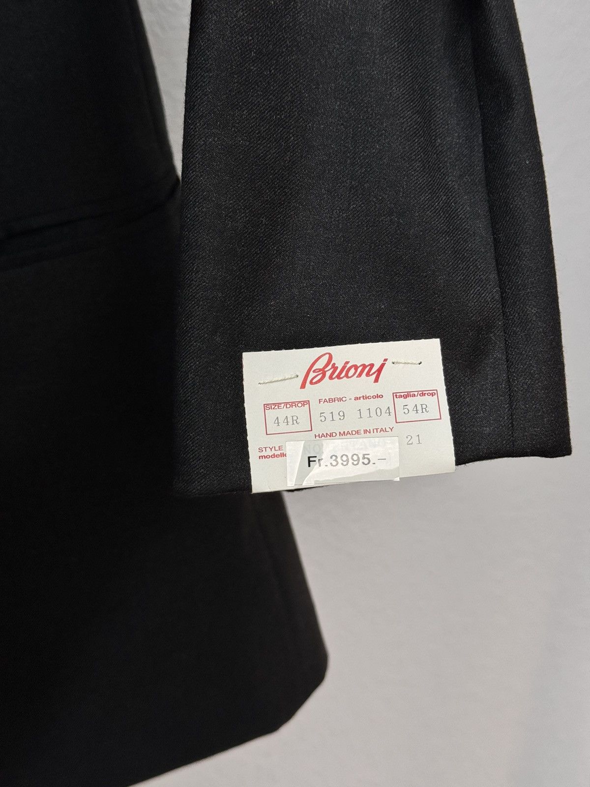 Brioni Brioni Momentano Wool Blazer Checked Jacket Dark Size 54 Size 44R - 5 Thumbnail