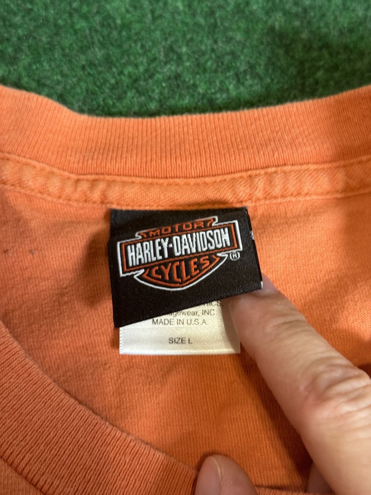 Harley Davidson Y2K Harley Davidson Mens Large USA Made Erie Pa Tank Top Size US L / EU 52-54 / 3 - 3 Thumbnail