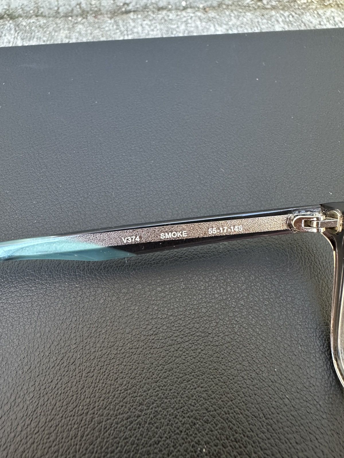 John Varvatos V374 55-17-145 Smoke Glasses Size ONE SIZE - 7 Thumbnail