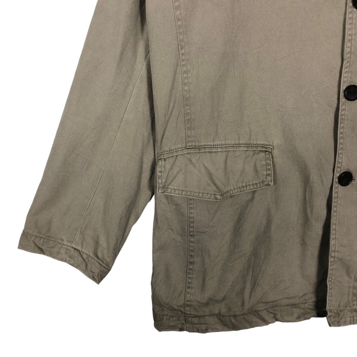 Japanese Brand 🔥90’s Vintage Chore Work Jacket British Khaki Japan Made Size US M / EU 48-50 / 2 - 3 Thumbnail