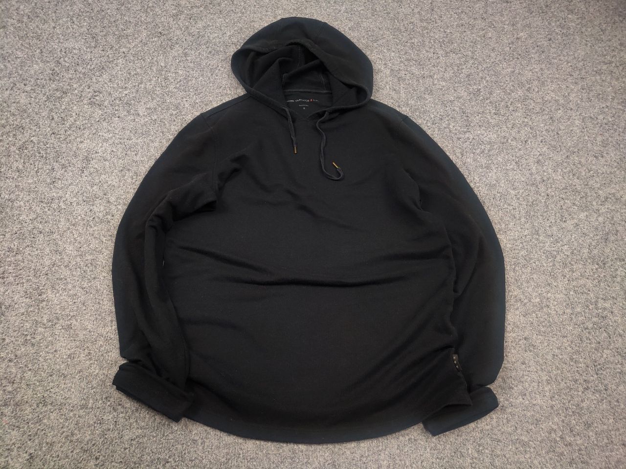 John Varvatos John Varvatos USA Design Black Cotton Blend Hoodie Vintage Size US S / EU 44-46 / 1 - 3 Thumbnail