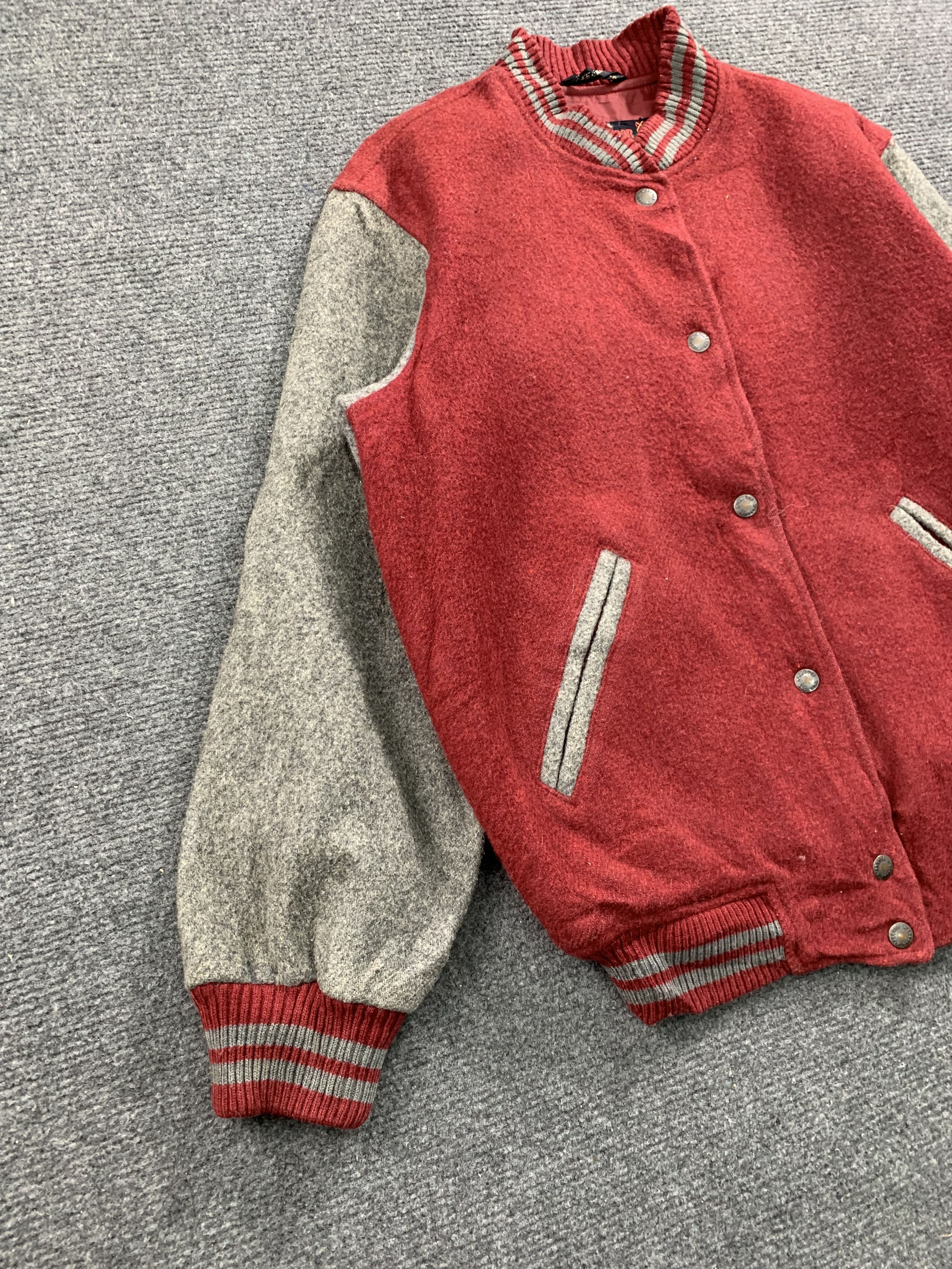 McGregor Vintage Mcgregor Button Up Wool Varsity Jacket Size US M / EU 48-50 / 2 - 6 Thumbnail