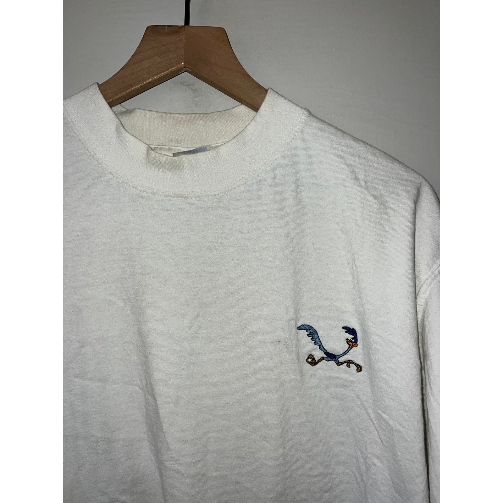 Gildan Vintage Looney Tunes Shirt Road Runner Roadrunner 90s Large Size US L / EU 52-54 / 3 - 2 Thumbnail