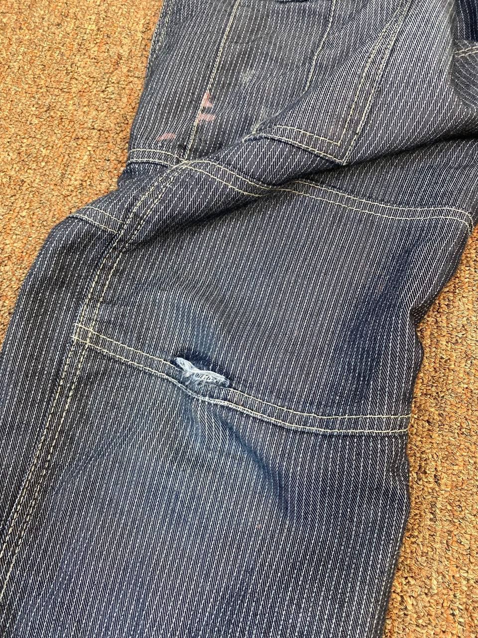 Dickies dickies hickory striped cargo pants distressed Size US 35 - 11 Thumbnail