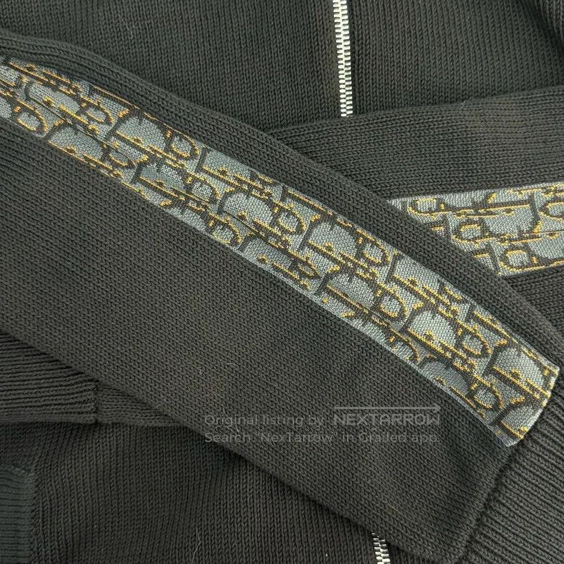Dior Dior Black sleeve classic logo zipper cardigan coat Size US S / EU 44-46 / 1 - 7 Thumbnail