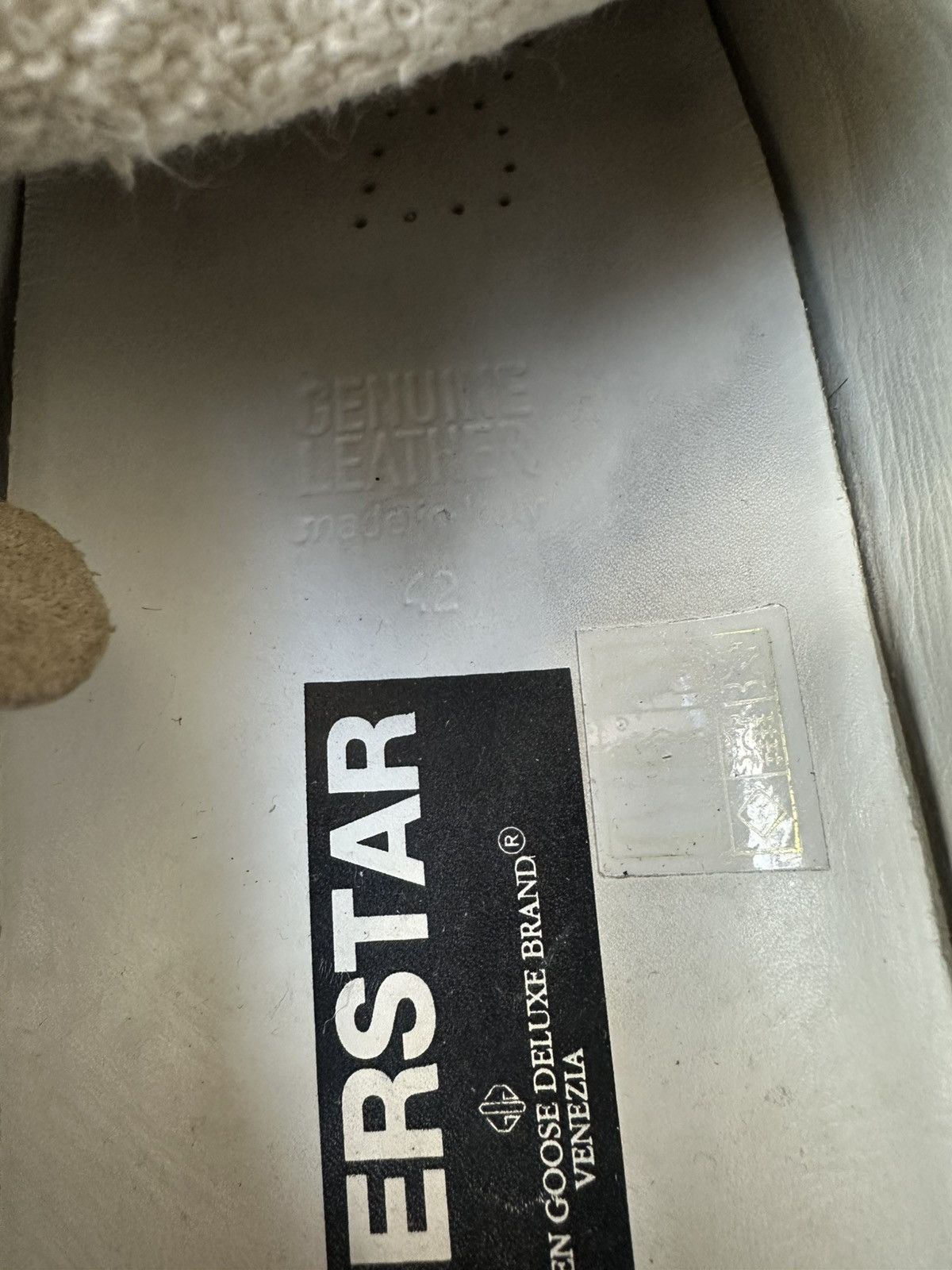 Golden Goose Golden Goose GGDB Superstar White Leather Lowtop Sneaks Size US 9 / EU 42 - 20 Thumbnail