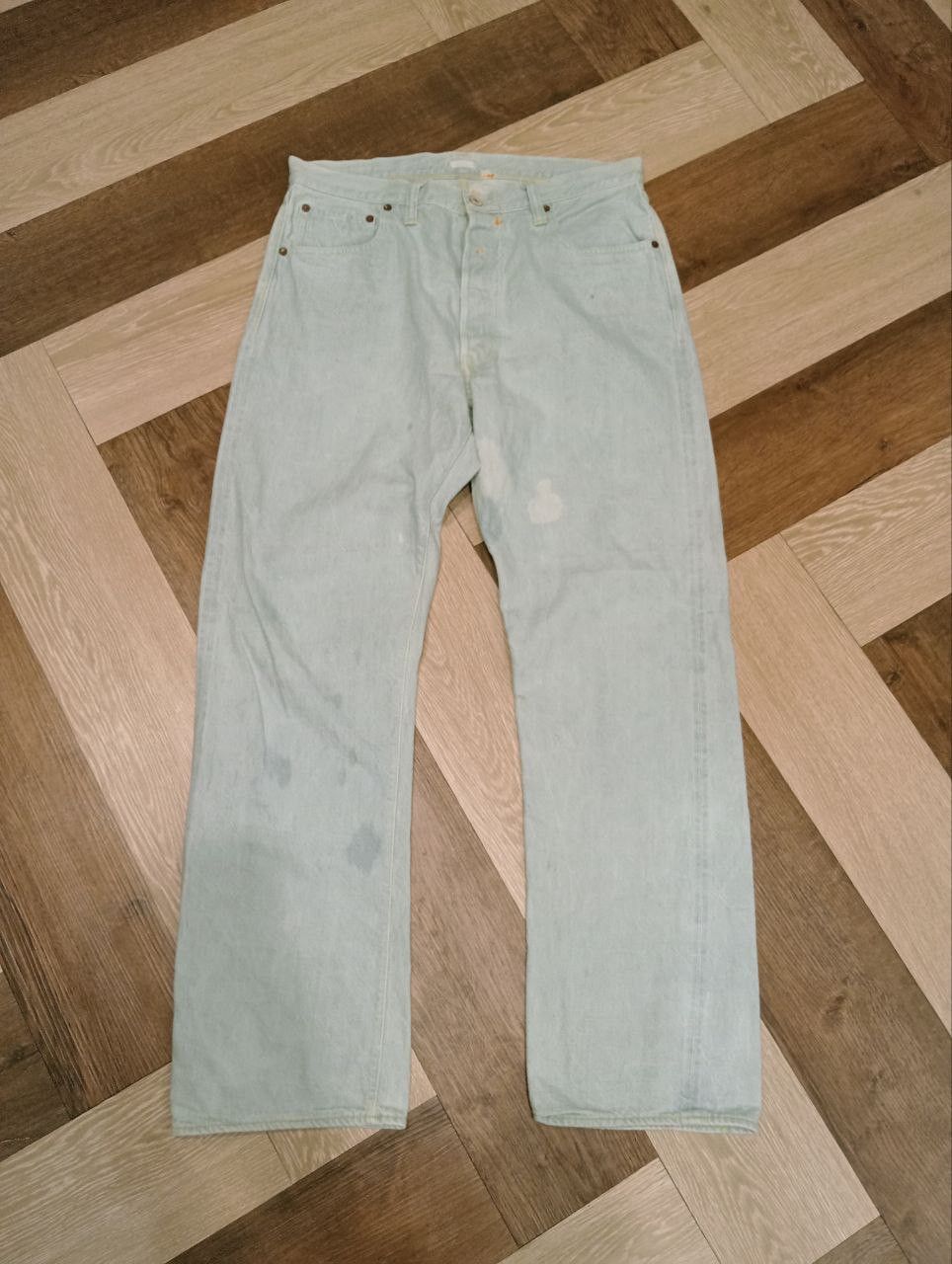 Warehouse VINTAGE WAREHOUSE JAPAN DUCK DIGGER SELVEDGE JEANS Size US 36 / EU 52 - 1 Thumbnail