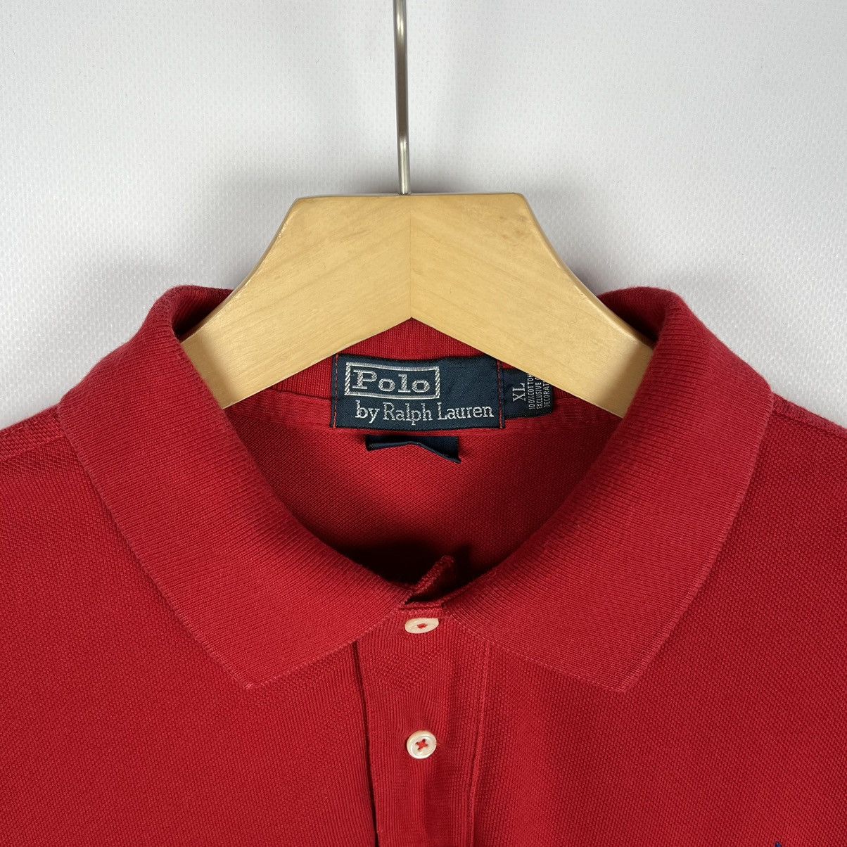 Polo Ralph Lauren Vintage Polo Ralph Lauren big logo 3 rugby polo shirt 90’s Size US XL / EU 56 / 4 - 8 Thumbnail