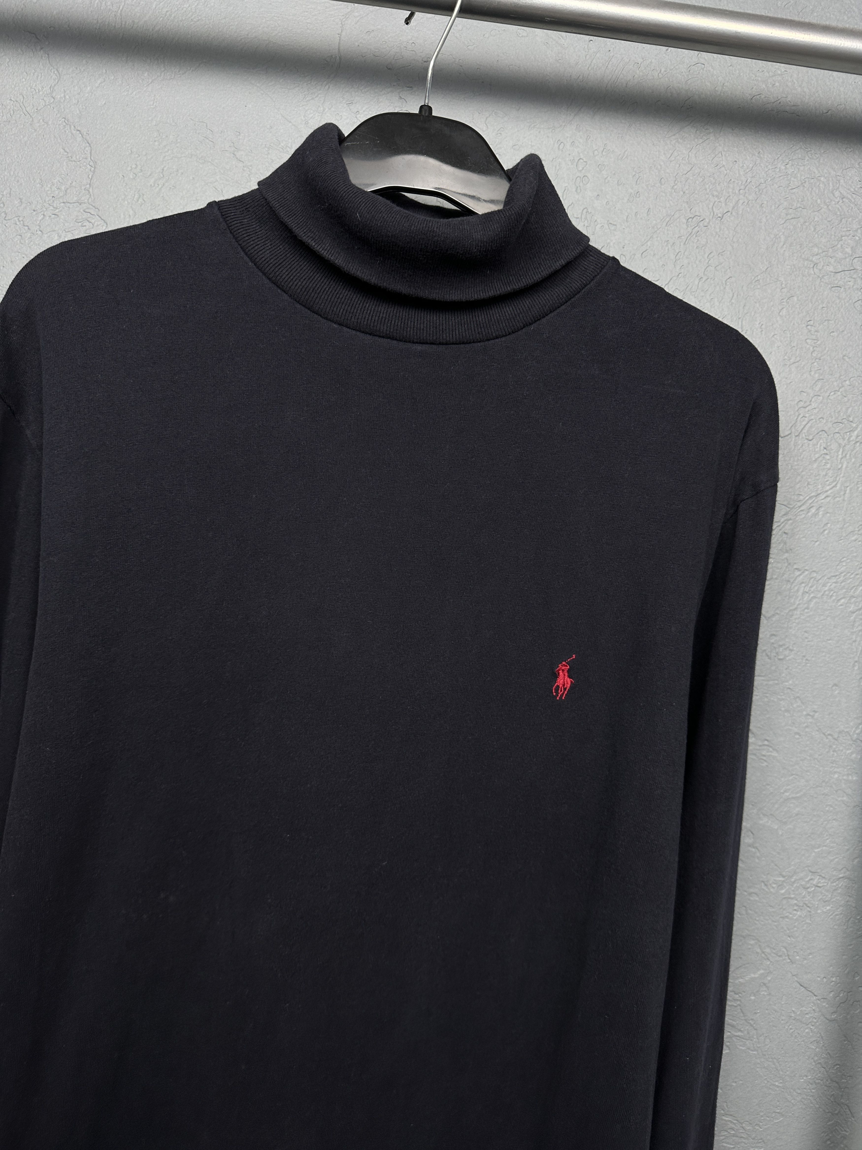 Polo Ralph Lauren Polo Ralph Lauren Mens Vintage Turtleneck High Neck Sweater Size US M / EU 48-50 / 2 - 2 Thumbnail